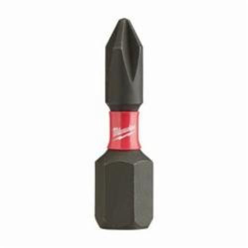 Milwaukee® SHOCKWAVE™ Impact Duty™ 48-32-4880 Impact Insert Bit, #1 Phillips® Point, 1/4 in, Steel