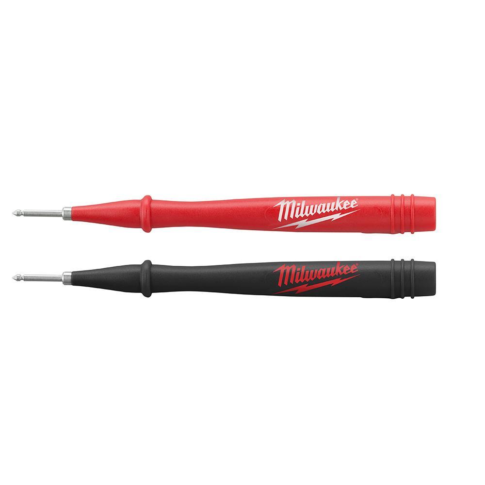 Milwaukee® 49-77-1004 Industrial Heavy Duty Electrical Test Probe, 1 kV AC, 10 A, CAT IV 600 V, CAT III 1000 V, 5 in L