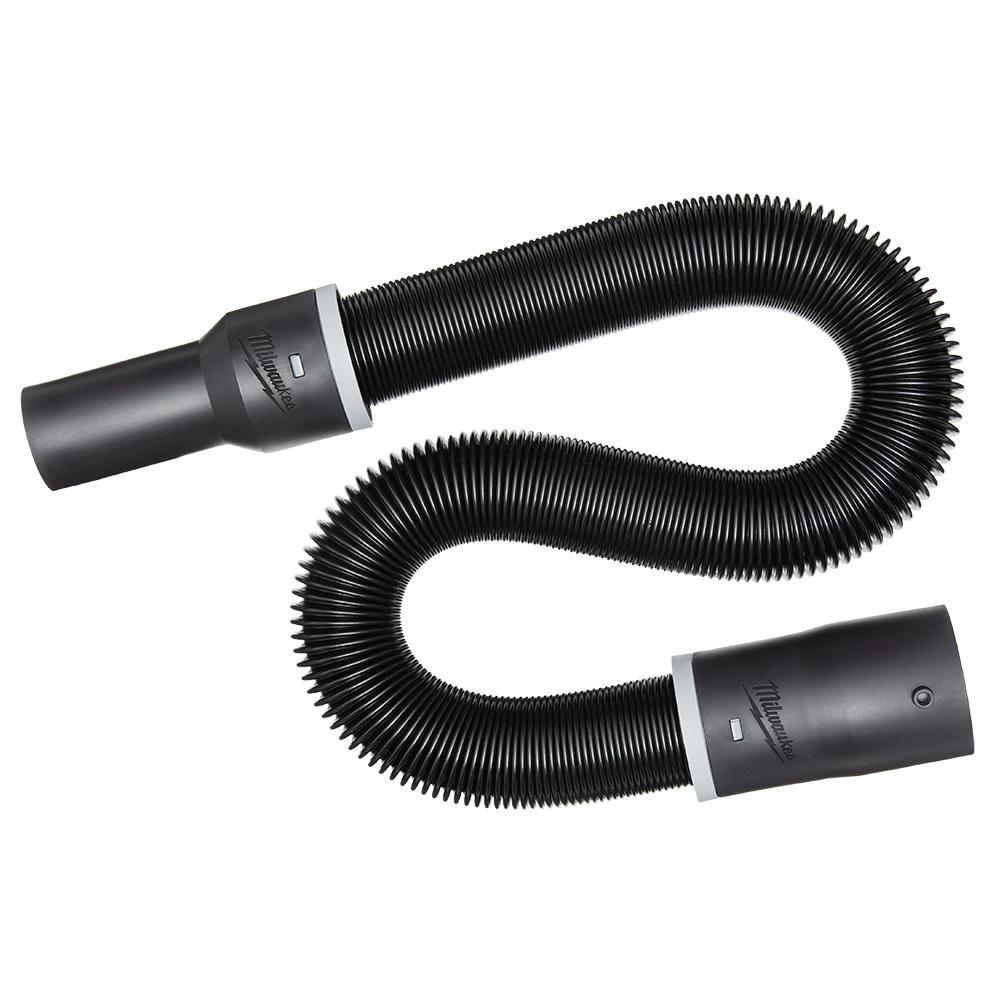 Milwaukee® 49-90-1986 49-90 Expandable Hose, 1-7/8 in Dia Hose x 32 to 102 in L Hose, For Use With Wet/Dry Vacuum, Polypropylene, Black