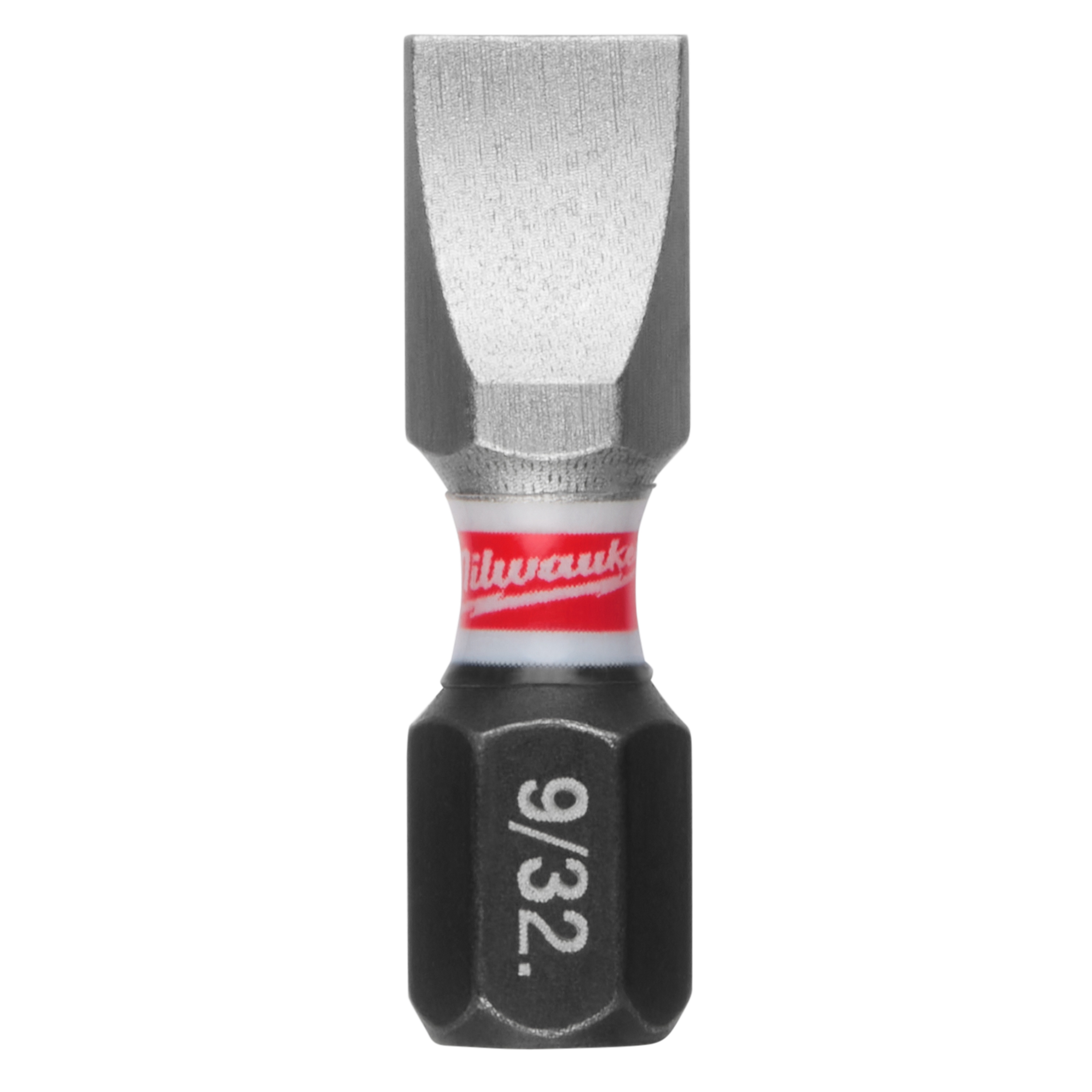 Milwaukee® SHOCKWAVE™ 48-32-4119 Impact Driver Bit, 9/32 Slotted Point, 1 in OAL, 1/4 in, 76 Alloy Steel