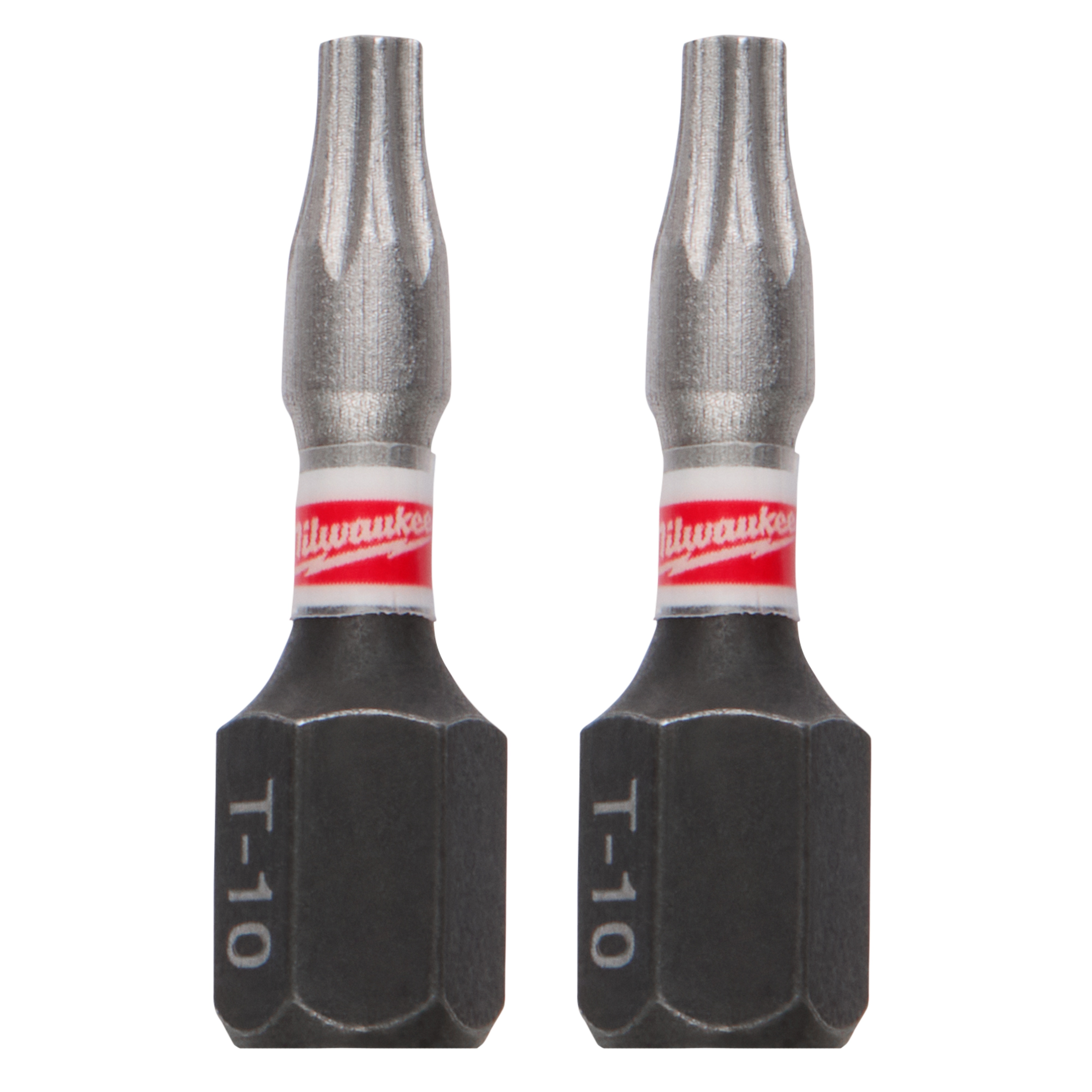 Milwaukee® SHOCKWAVE™ 48-32-4427 Single Ended Impact Insert Bit, T10 Torx® Point, 1 in OAL, 1/4 in, Alloy76™ Steel