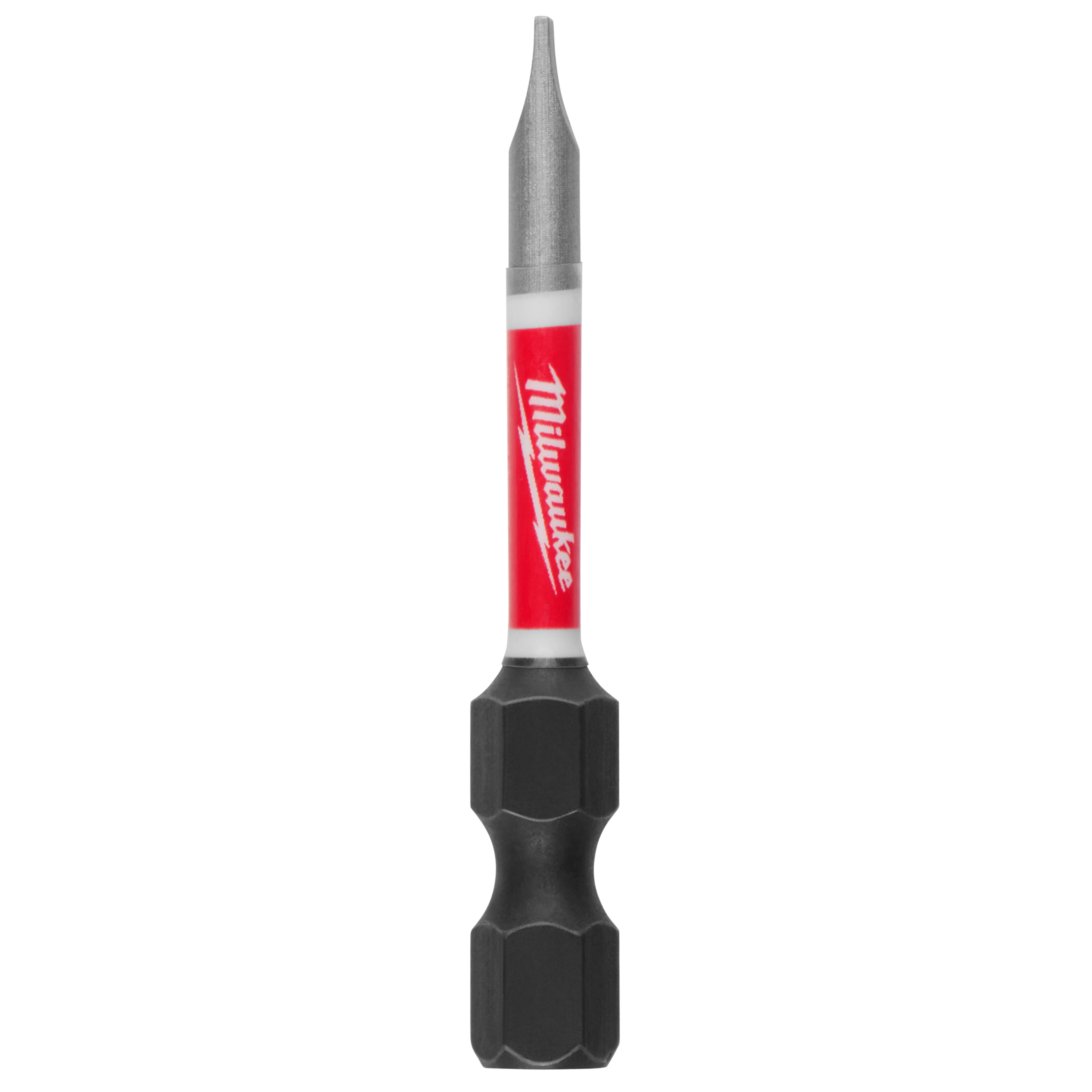Milwaukee® SHOCKWAVE™ Impact Duty™ 48-32-4916 Impact Power Bit, 1/8 in Slotted Point, 2 in OAL, 1/4 in, Steel