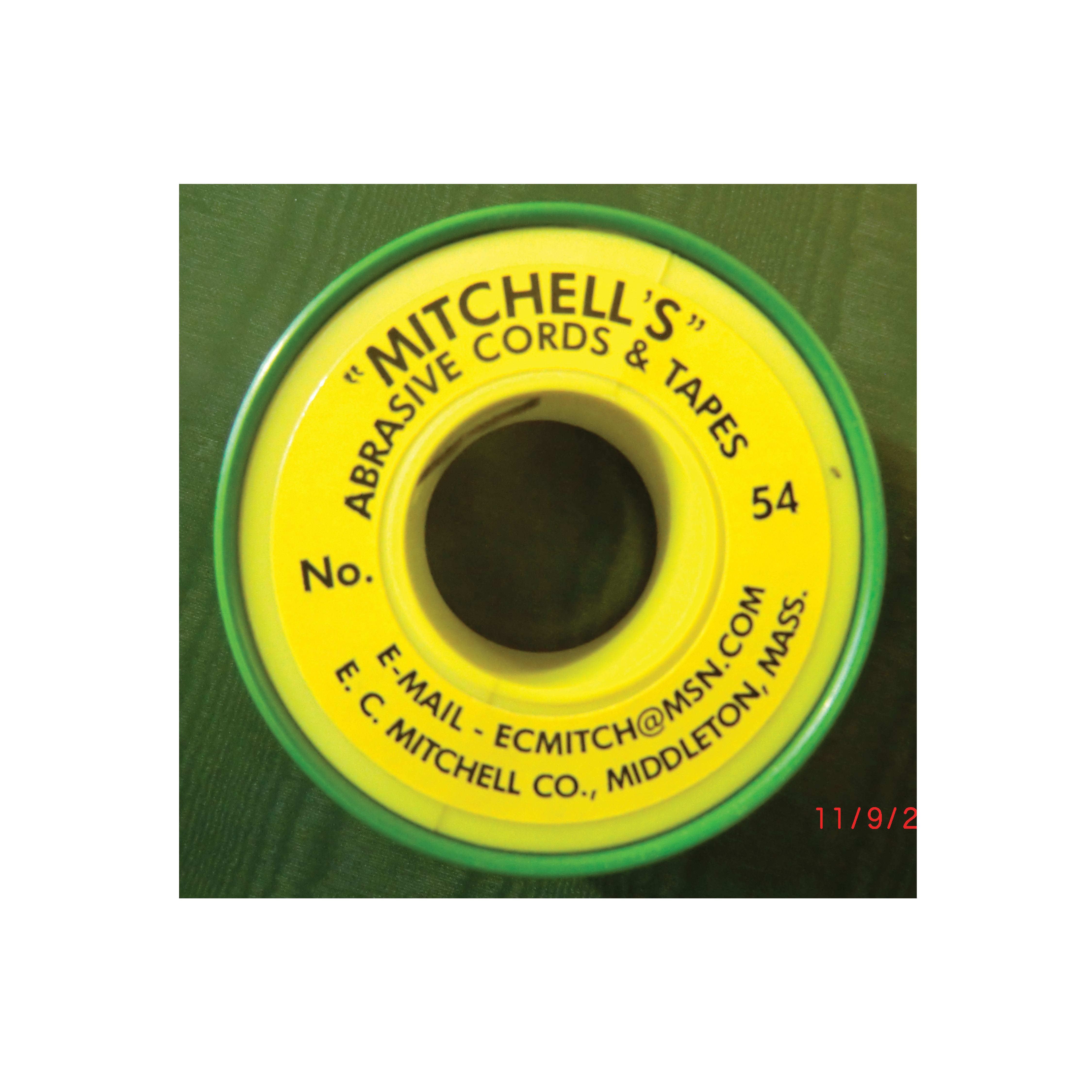 54 .030 180GRIT ABRASIVE CORD 50FT SPOOL