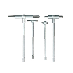 Mitutoyo 155-907 Telescoping Gage Set With Knurled Clamp, 0.315 to 2.126 in Measuring, 4 Pieces