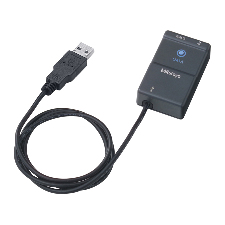 Mitutoyo 264-012-10 Digital USB Input Tool