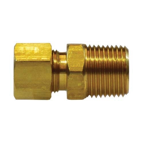 ADAPTER TUBE-TO-PIPE 1/4X1/8IN 0.43IN