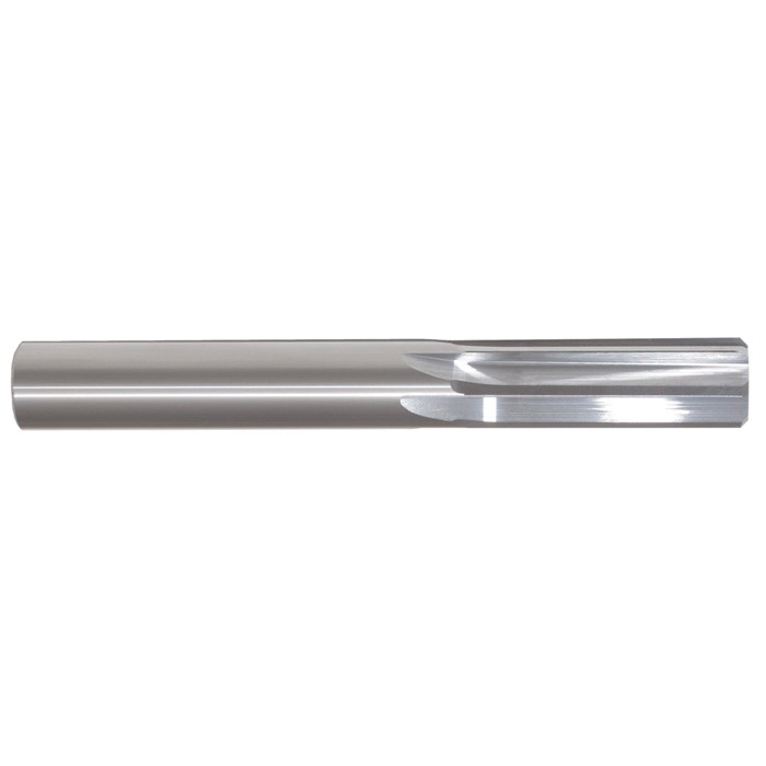 Monster Tool 500-0000930 45 deg Chamfered Single End Regular Length Chucking Reamer, 0.093 in Dia x 2 in OAL, 0.093 in Dia Straight Shank, Straight Flute