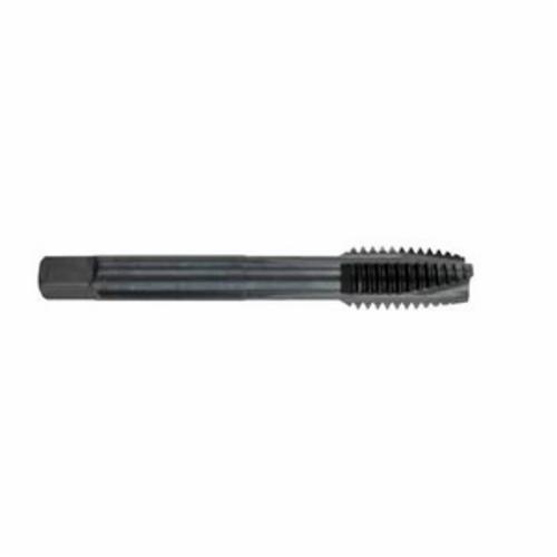Onyx 34701 2101 General Purpose Spiral Point Tap, Right Hand Cutting, #6-32 Thread, H3 Thread Limit, Plug Chamfer, 2 Flutes, Black Steam Oxide Over Nitride, HSS