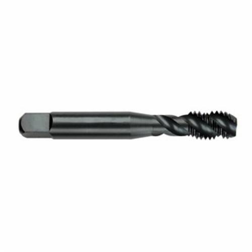 Onyx 34751 2102 General Purpose Spiral Flute Tap, Right Hand Cutting, #6-32 Thread, H3 Thread Limit, Semi-Bottoming Chamfer, Right Hand Flute Direction, 3 Flutes, Steam Oxide, HSS