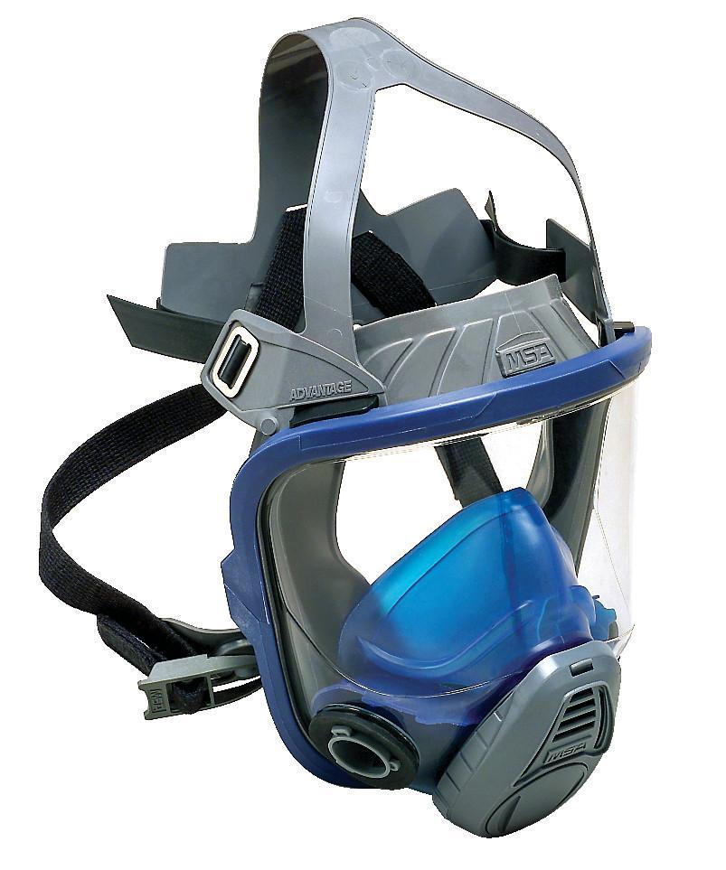 RESPIRATOR FCE FULL S ADVANTAGE HRNS BLK