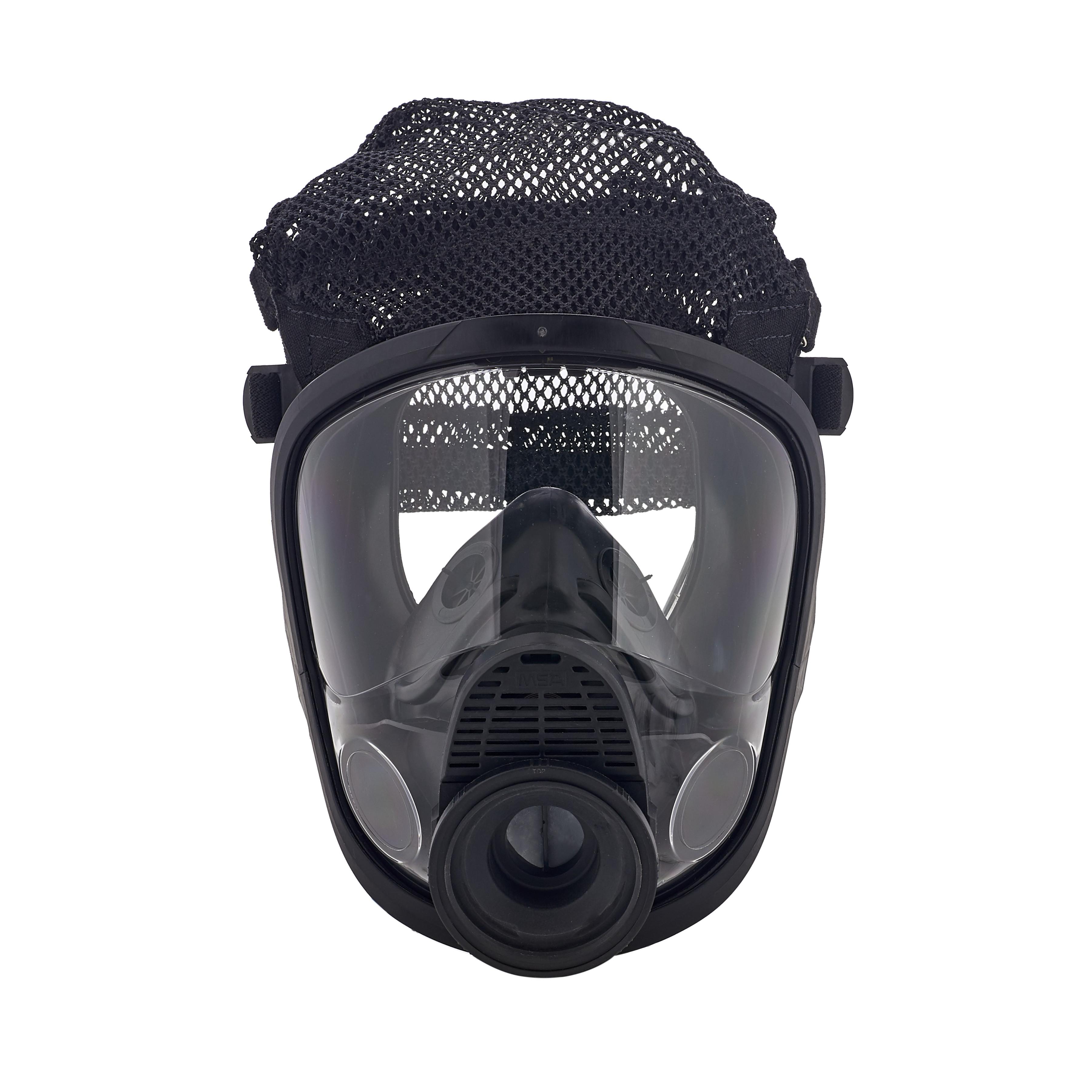 RESPIRATOR FCE FULL M NET HD HRNS SILI
