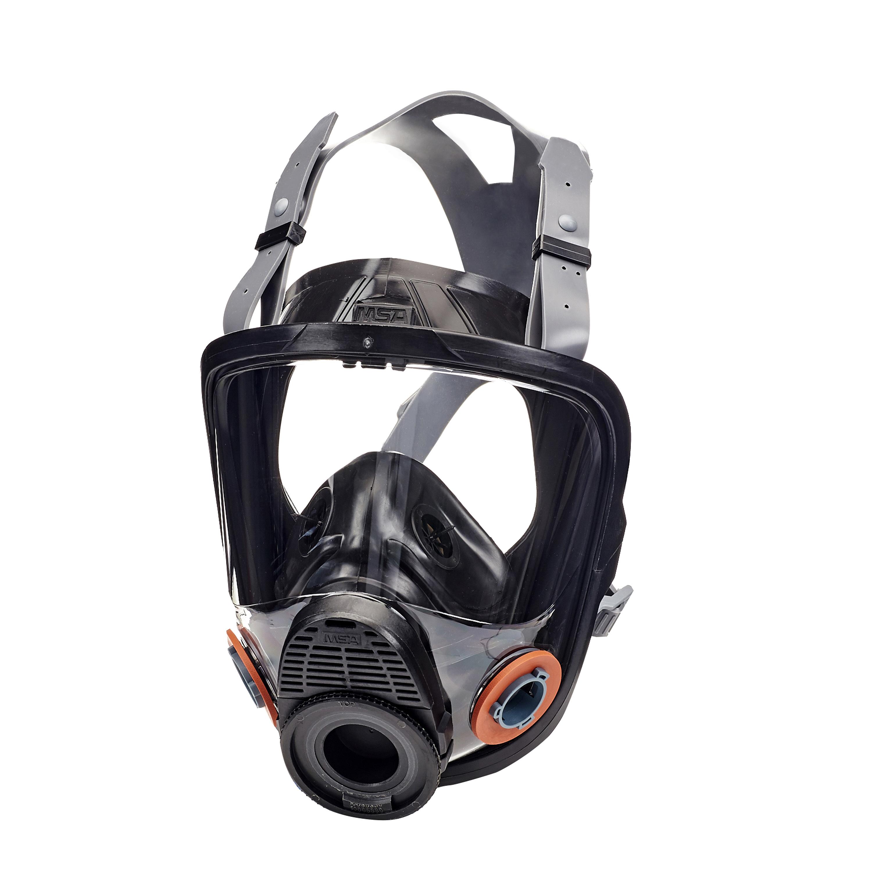 RESPIRATOR FCE FULL L RUBB HRNS 4PT SILI