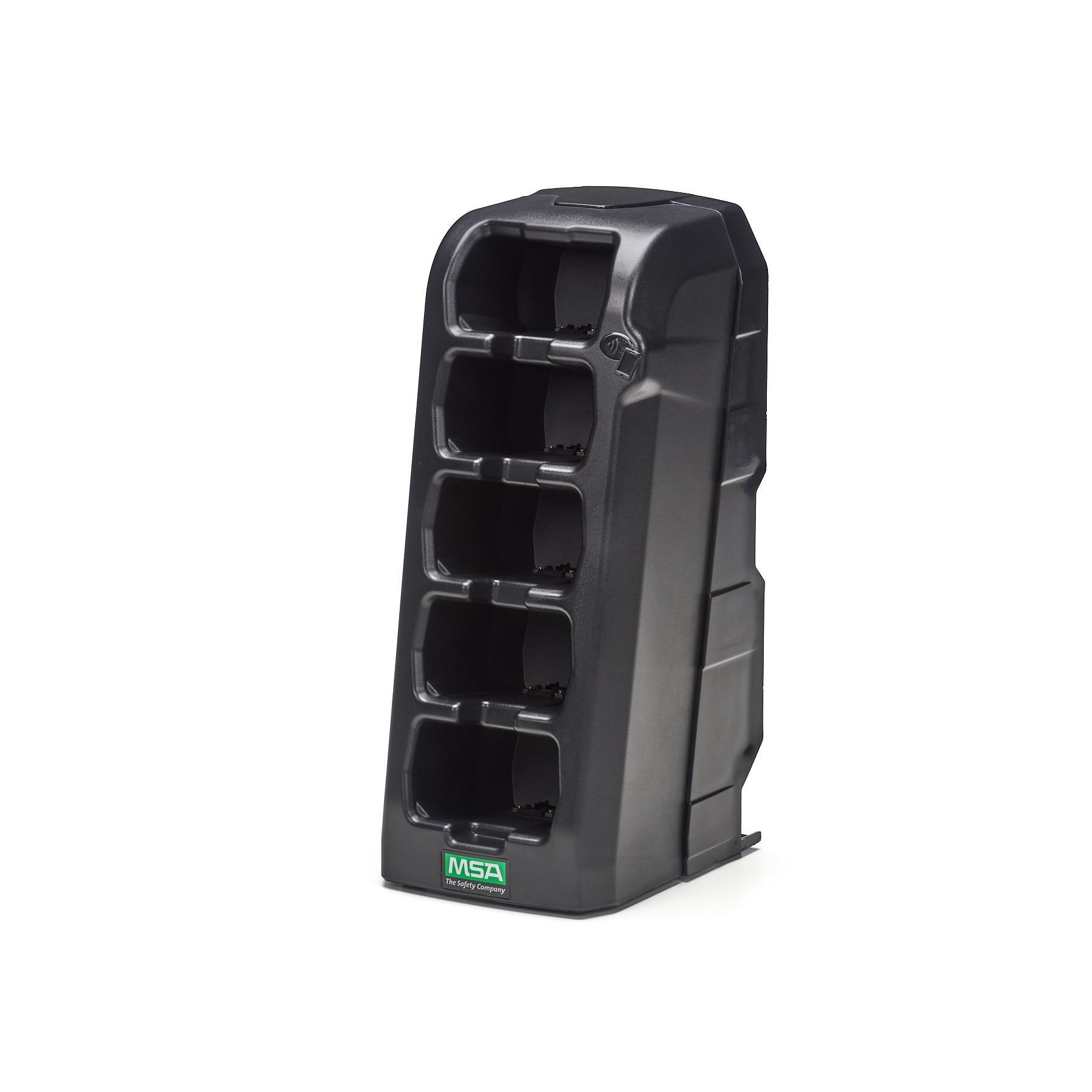 MSA 10242927 5-Device Smart Charger, For Use With 4 Gas Detection Wearable