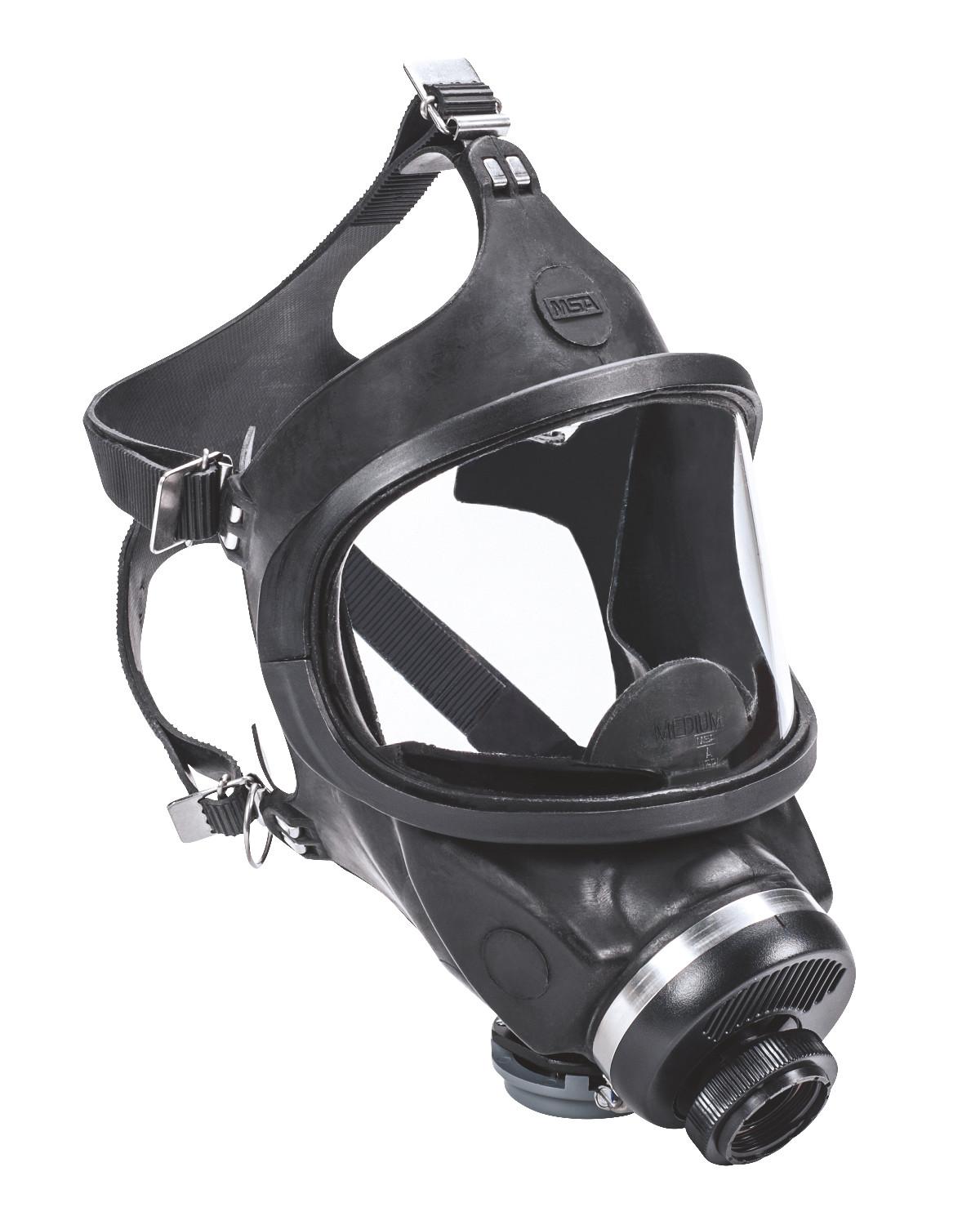 FACEPIECE MASK GAS M 5-PT STRAP BK