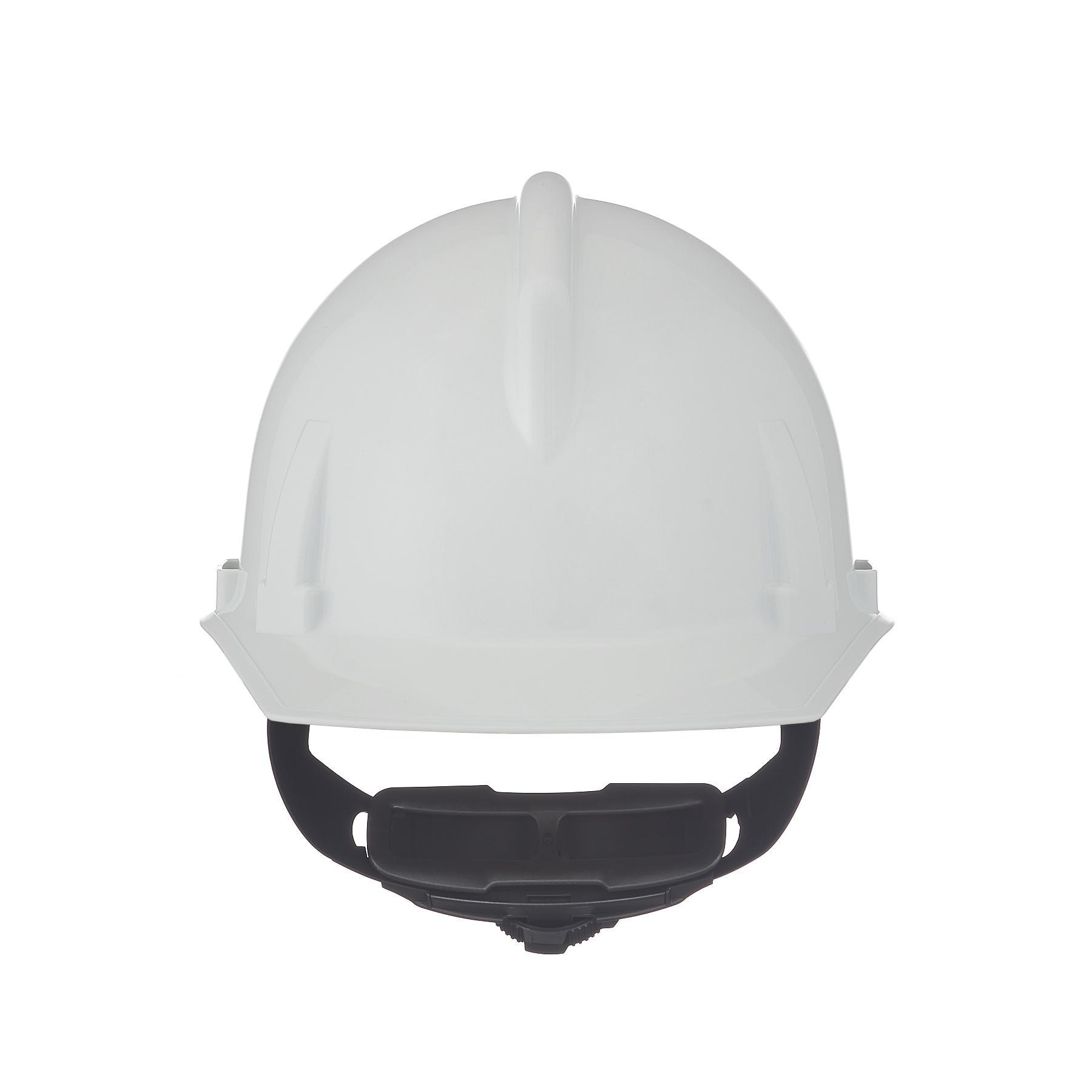 MSA Topgard® 475385 Cap Style Hard Hat, 6-1/2 Fits Mini Hat, 8 Fits Max Hat, Polycarbonate, 4-Point Fas-Trac® III Suspension, ANSI Electrical Class Rating: Class E, ANSI Impact Rating: Type I, Ratchet Adjustment