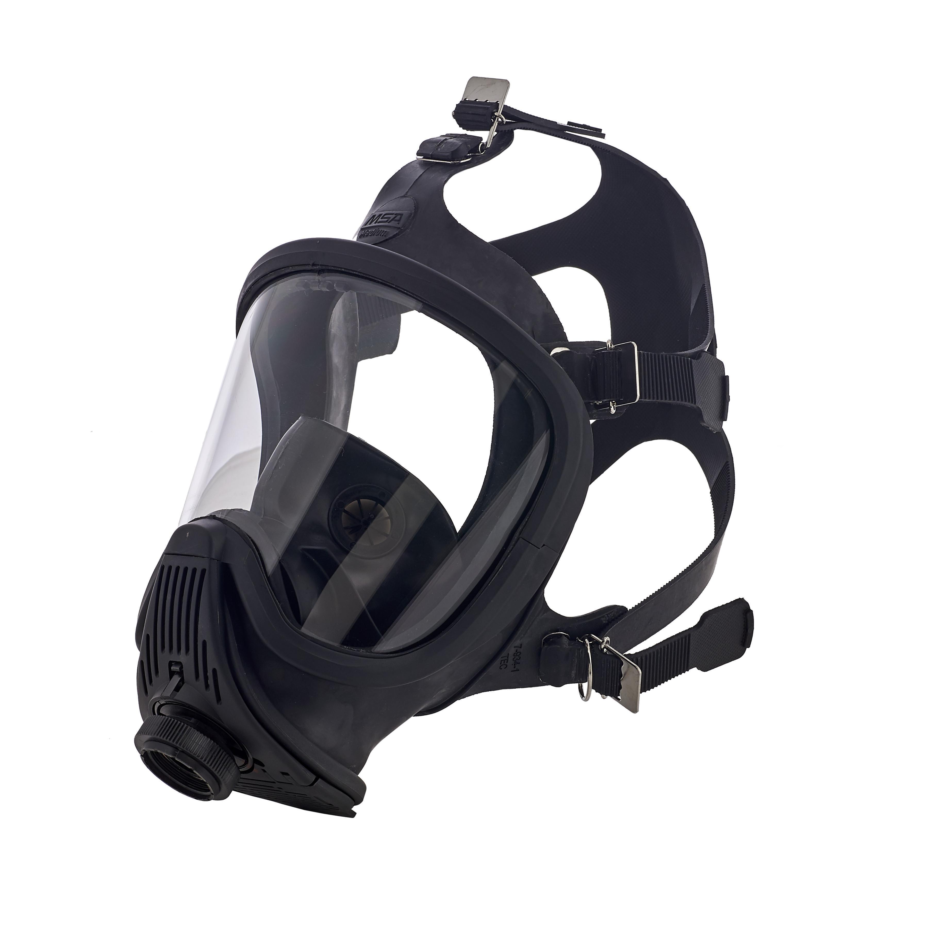 FACEPIECE MASK GAS L 5-PT STRAP SILICON