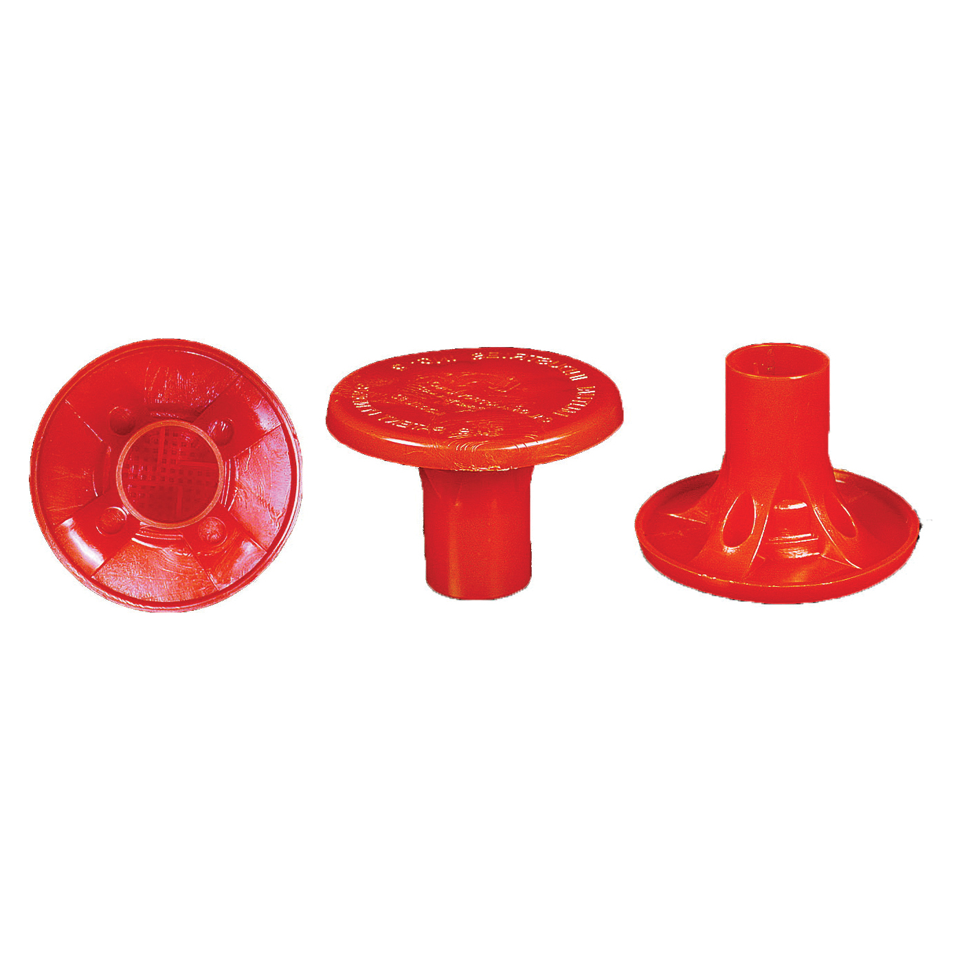 Mutual 14640-4 Rebar Cap, Polymer, Orange