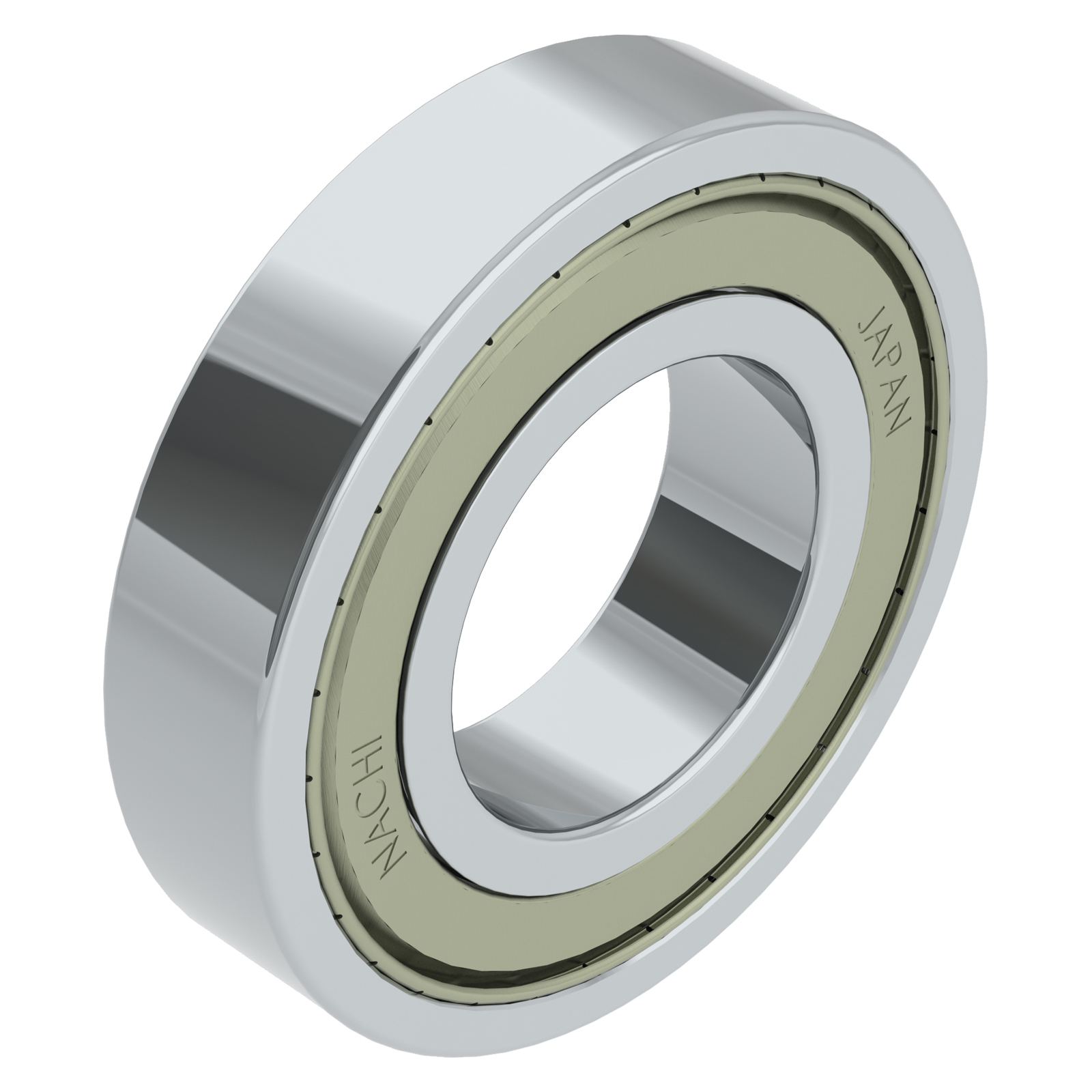 NACHI 6003ZZEC3 6000 Deep Groove Ball Bearing, 17 mm Dia Bore, 35 mm OD, 1 Rows, 10 mm W, 6000 N Dynamic/3250 N Static Load