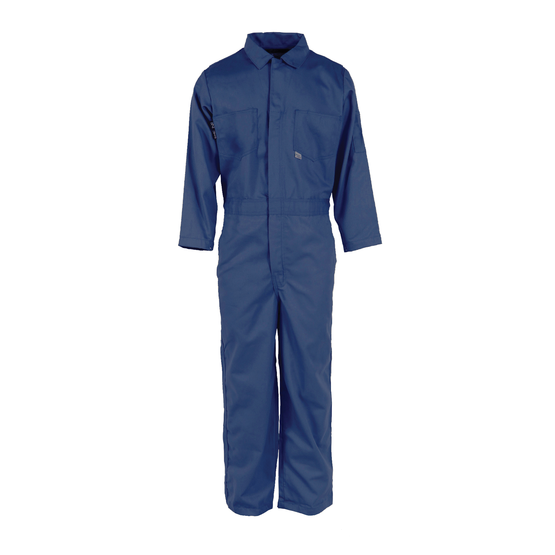 COVERALL 2XL NAVY BL FR INDURA COTTON 7