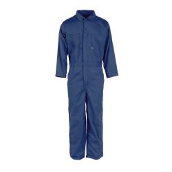COVERALL 2XL NAVY BL FR INDURA COTTON 7