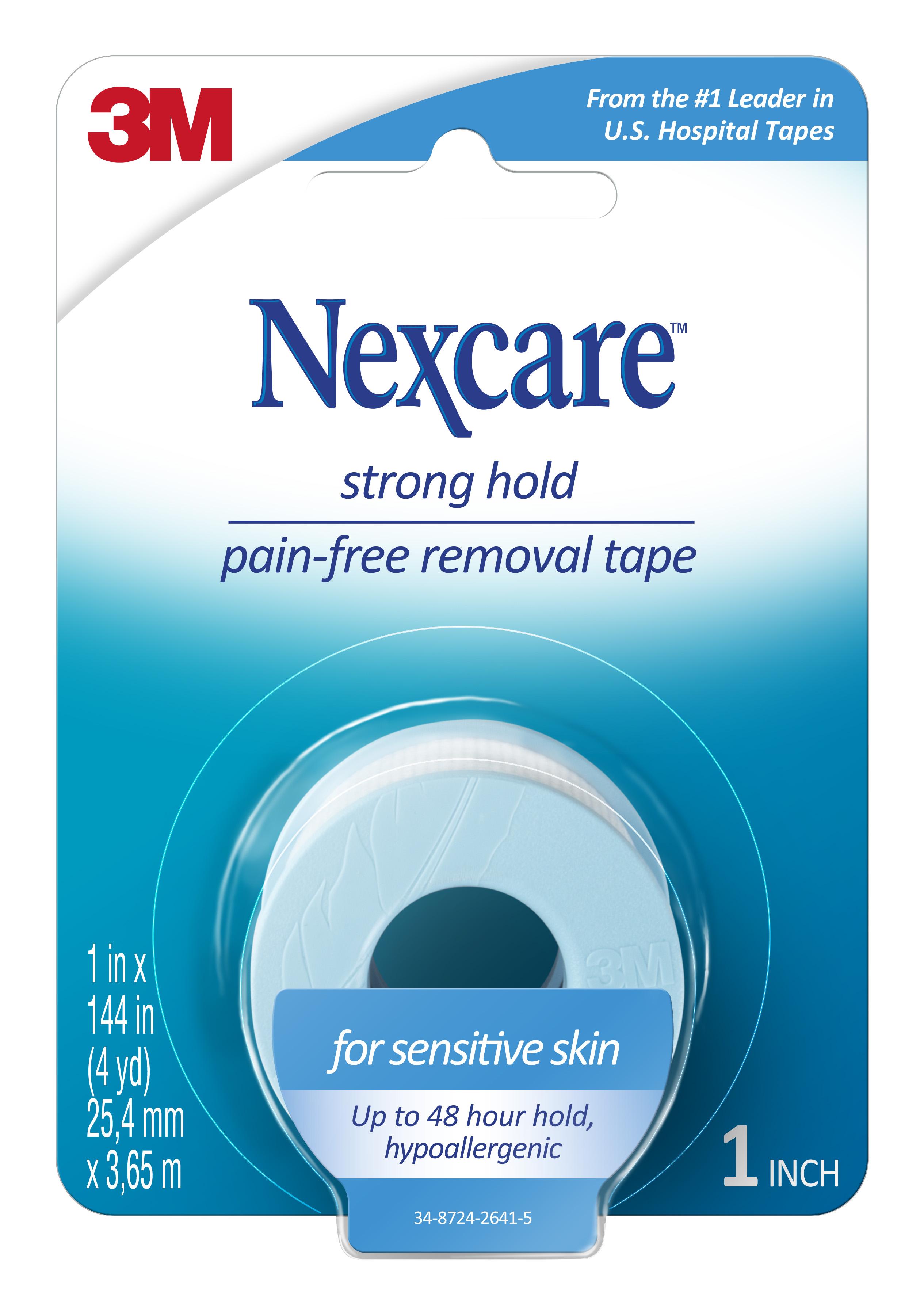 FA TAPE 4YD 1IN BLUE PAIN FREE REMOVAL