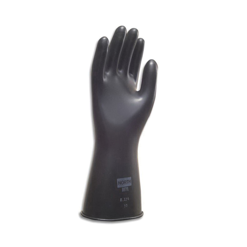 GLOVES CHEMICAL-RESISTANT SZ 11 RBR BK