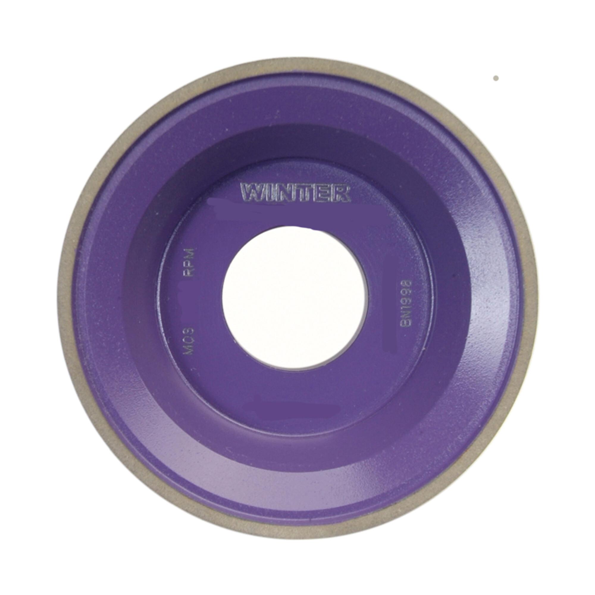 Norton Winter 60157602668 Flaring Cup Wheel, 220 Grit, CBN Abrasive