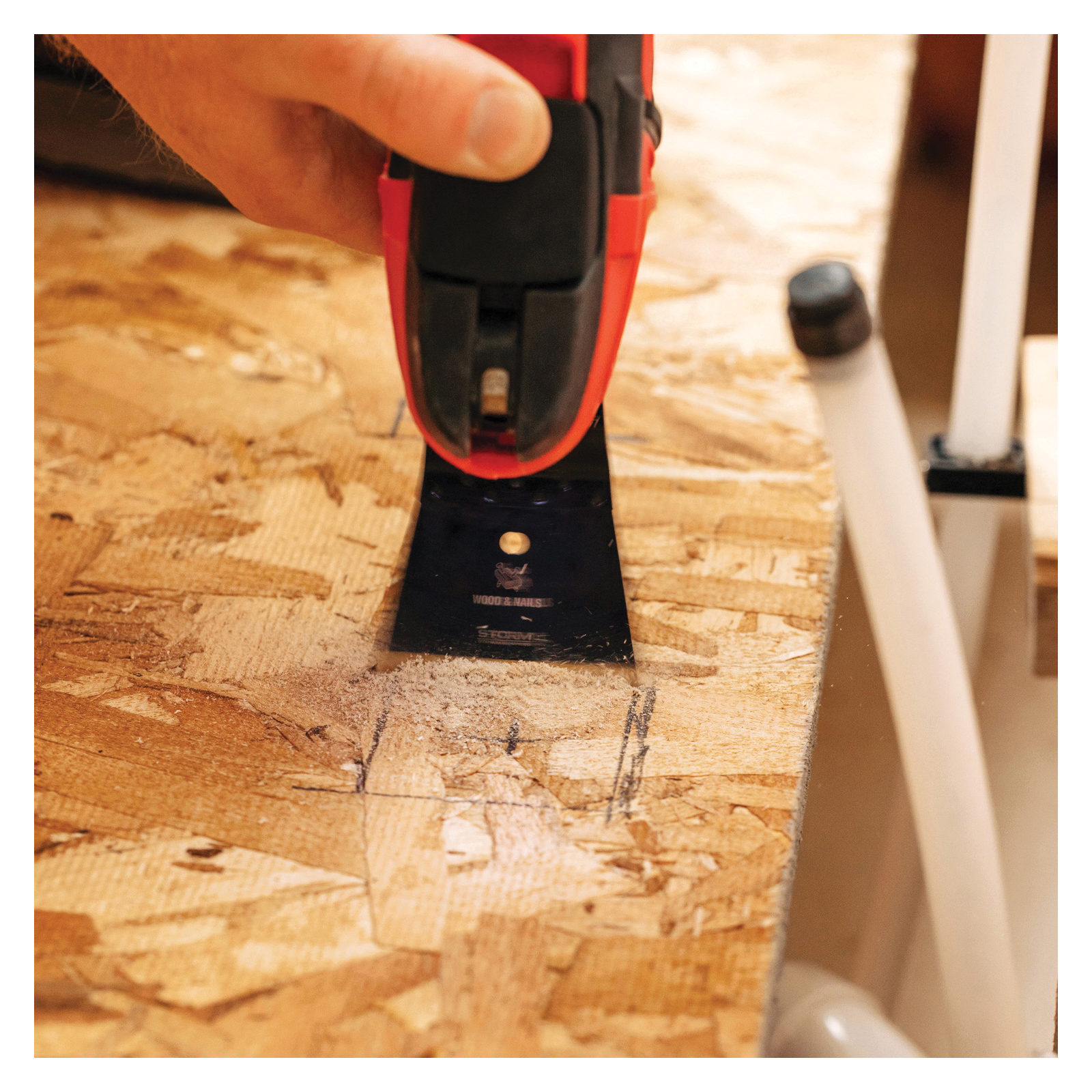 Imperial ONE FIT™ IBOAT337-1 Sawing Wood and Nail Blade, For Use With Milwaukee, Ridgid, Ryobi, Bosch, DeWalt, Dremel, Fein, Makita, Rockwell Imperial ONE FIT™ Anchor Fits Majority of Non-Imperial STARLOCK™ Multi-Tool, 1 in Arbor, 2-1/2 in, Bi-Metal