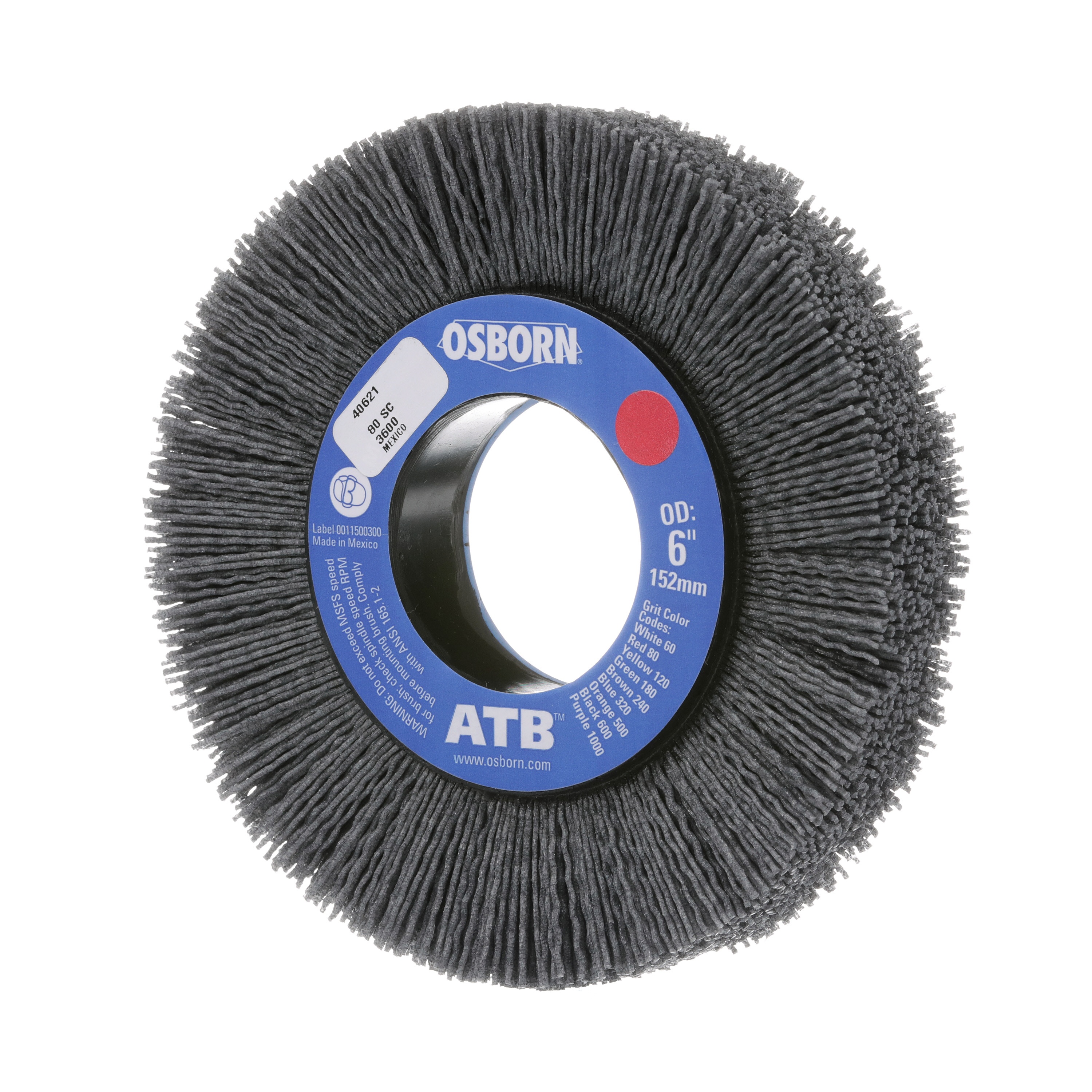 6INATB COMPOSIT WHEEL 1IN FACE