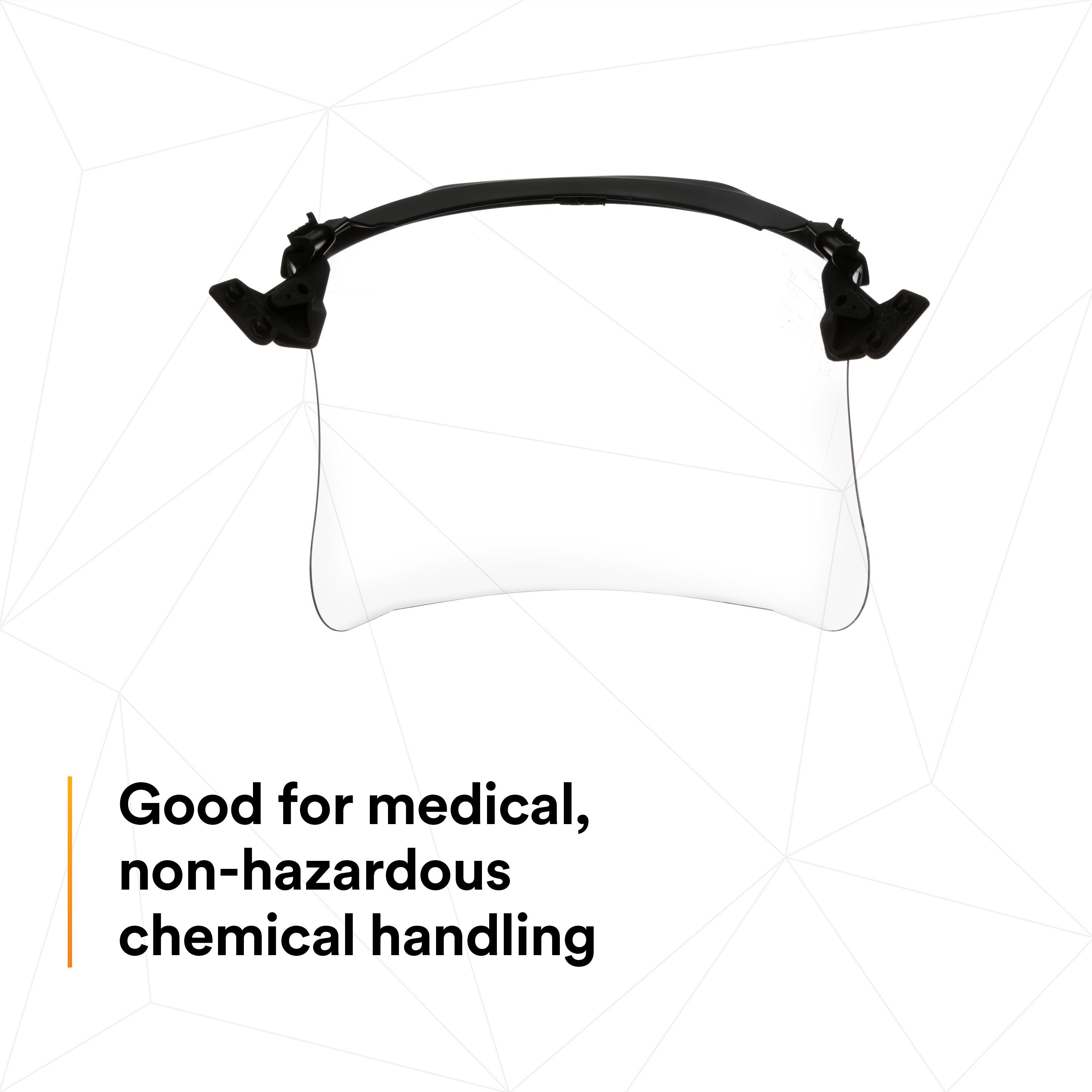 V4F-10P PELTOR CLEAR POLYCARBONATE MULT