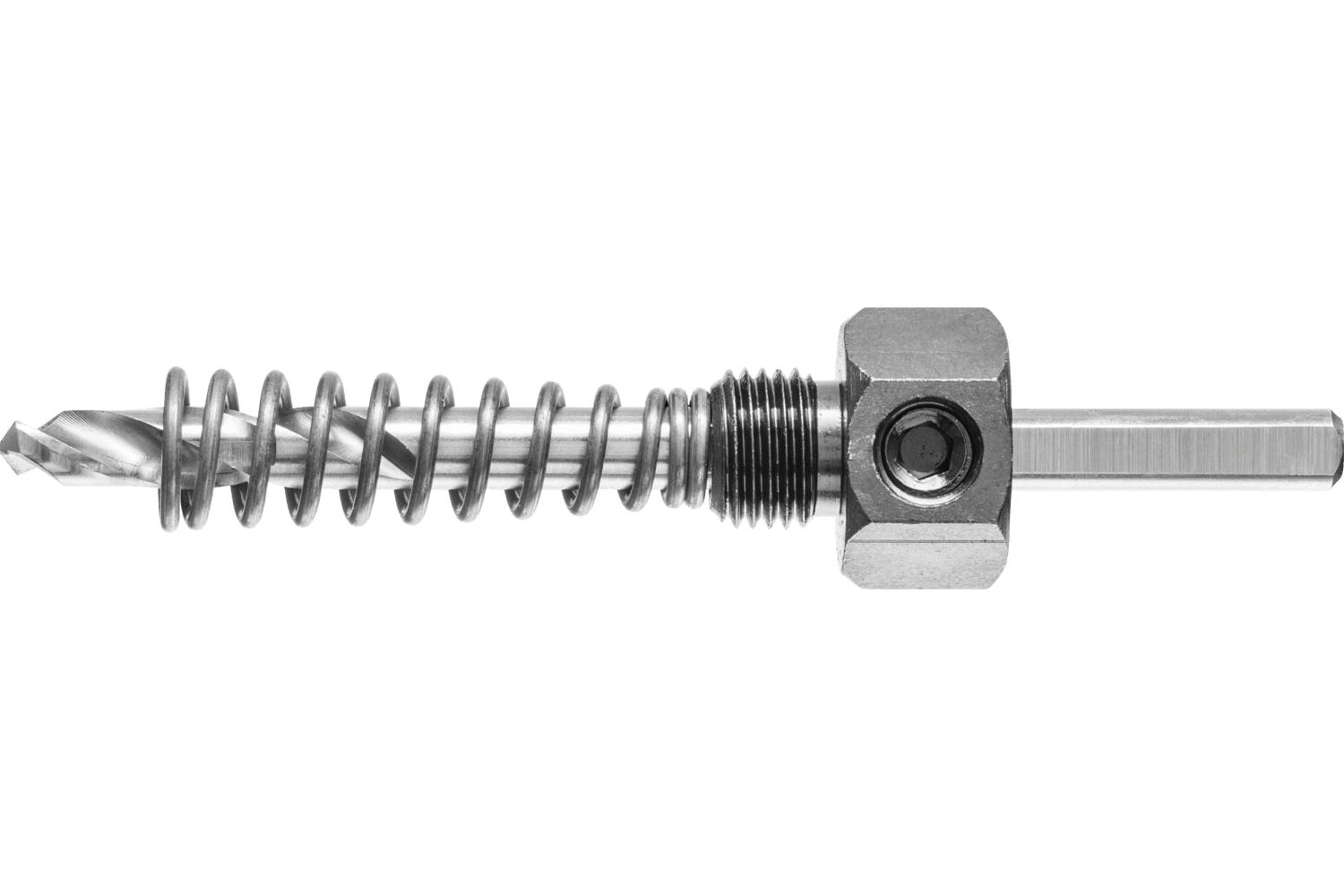 PFERD 25200407 Hole Saw Arbor, For Use With 9/16 to 1-3/16 in Dia Hole Saws, Bi-Metal