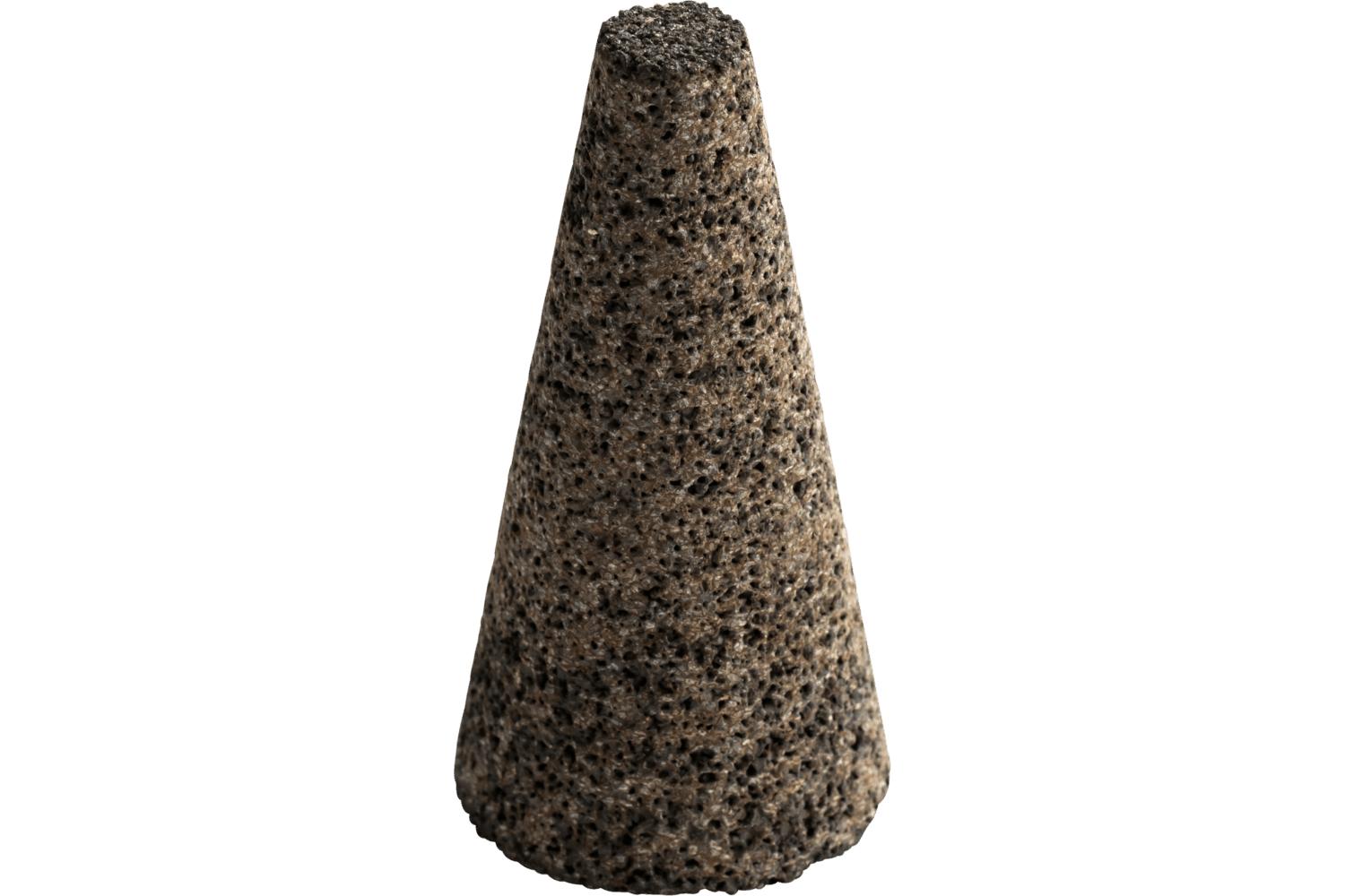 PFERD Universal Line PS-FORTE 39008695 Tapered Cone, 1-1/2 in Dia Max, A16 Grit, Coarse Grade, Aluminum Oxide Abrasive