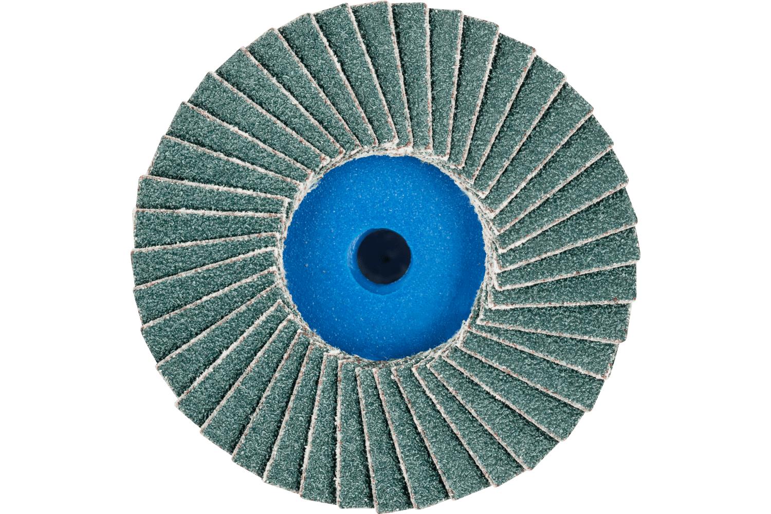 2 80 GRIT POLIFAN MINI ZIRC FLAP DISC