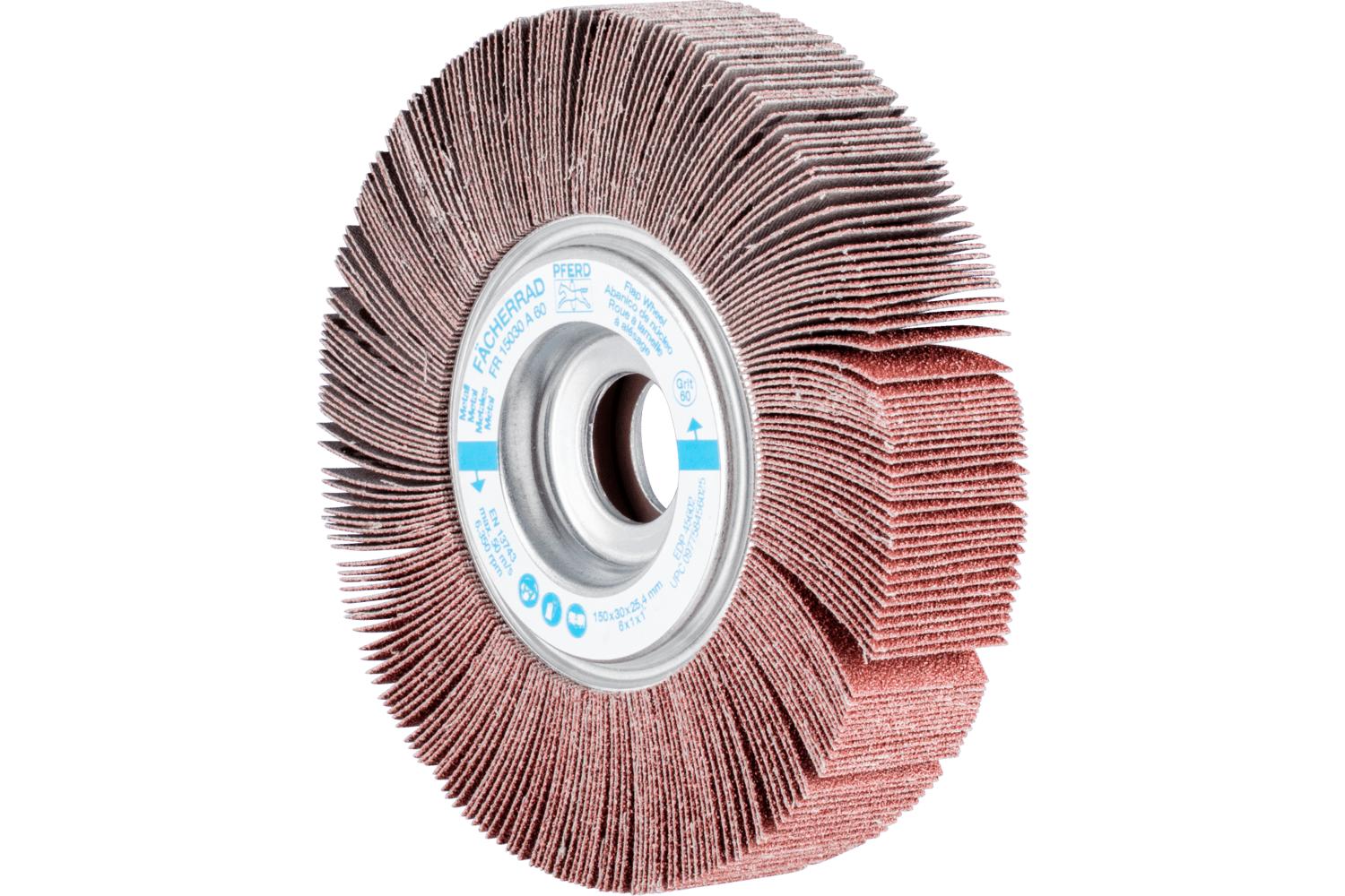 WHEEL FLAP 6 X 1-1/2 X 1 60 GRIT