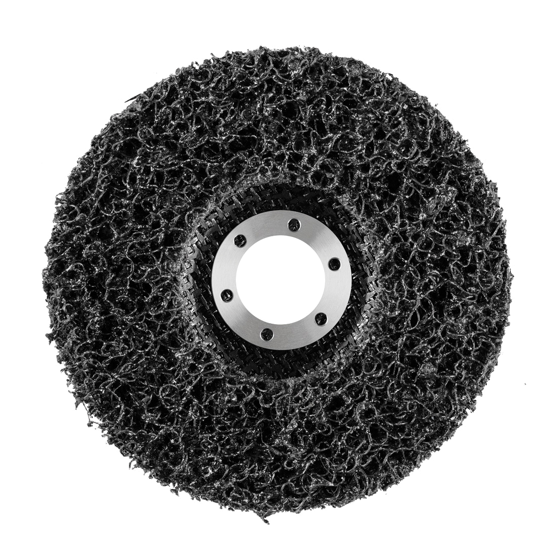 PFERD Policlean® 44862 Non-Woven Abrasive Disc, 4-1/2 in Dia, Extra Coarse Grade, Silicon Carbide Abrasive
