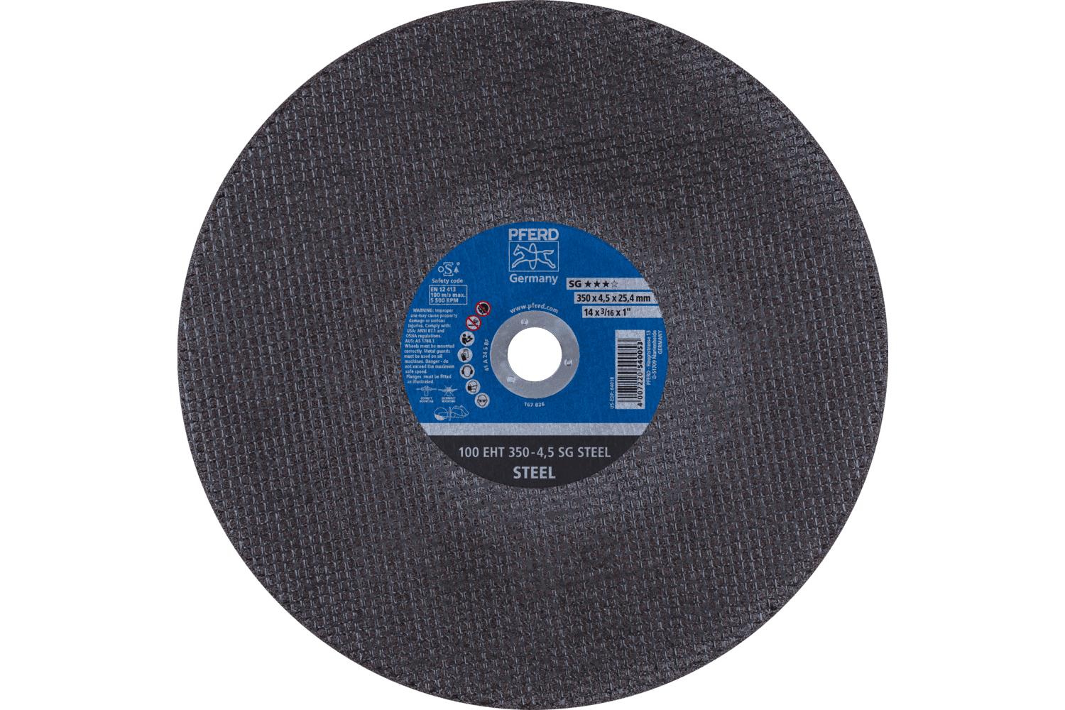 WHEEL 14 X 3/16 X 1 CUT-OFF A24SG3