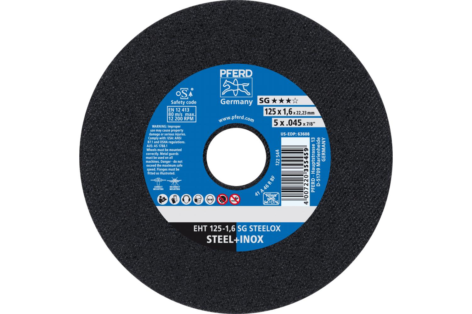 WHEEL CUT OFF 5 X 1/16 X 7/8