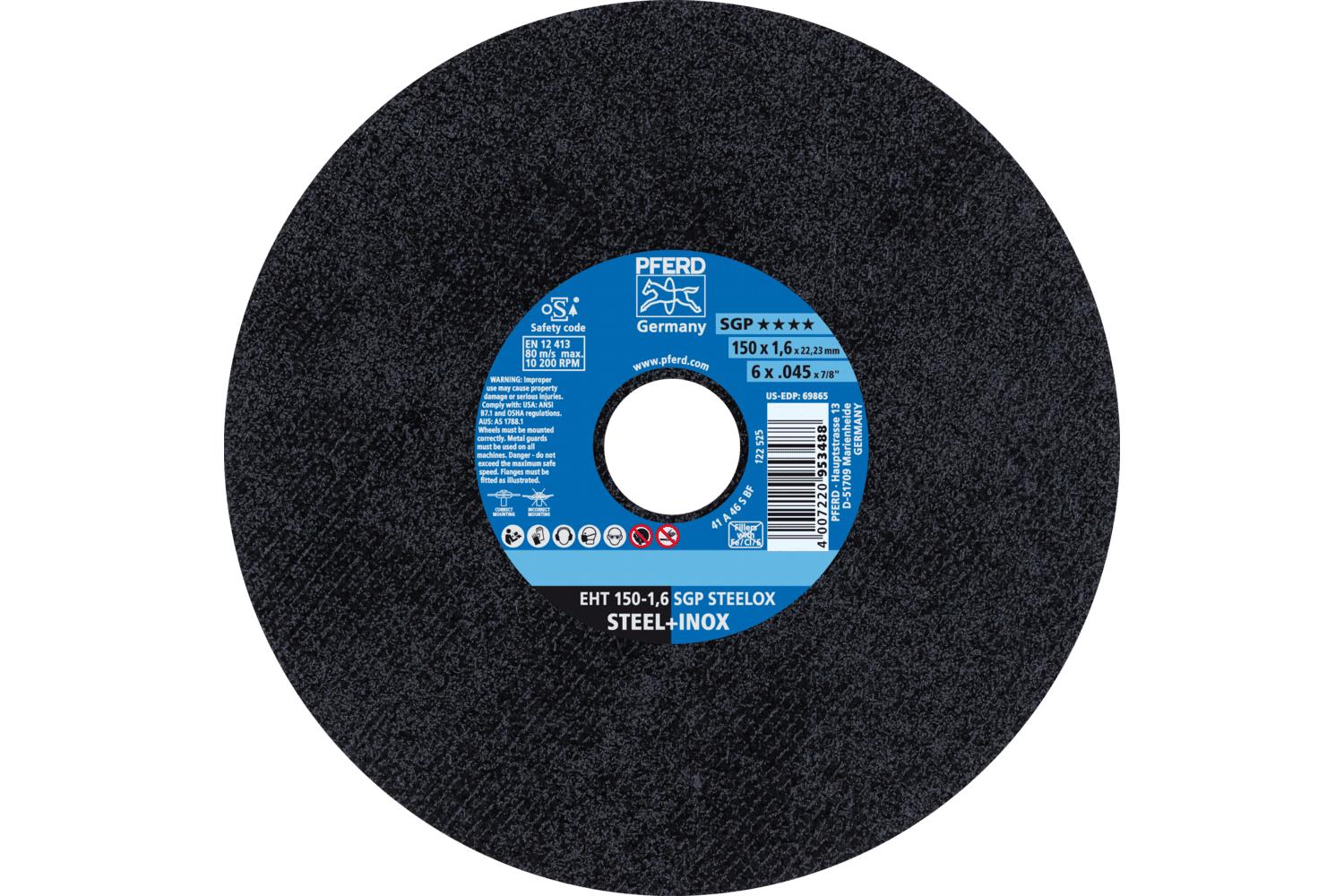 6 X .045 X 7/8 CUT-OFF WHEEL