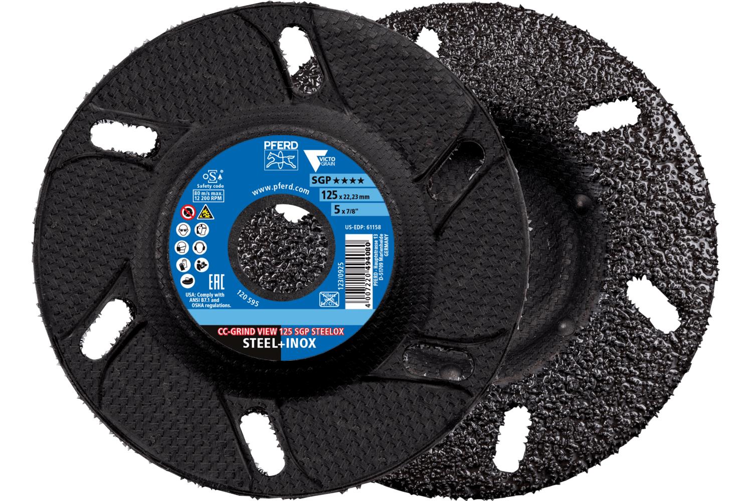 5 X 7/8 GRINDING DISC STEELOX CERAMIC