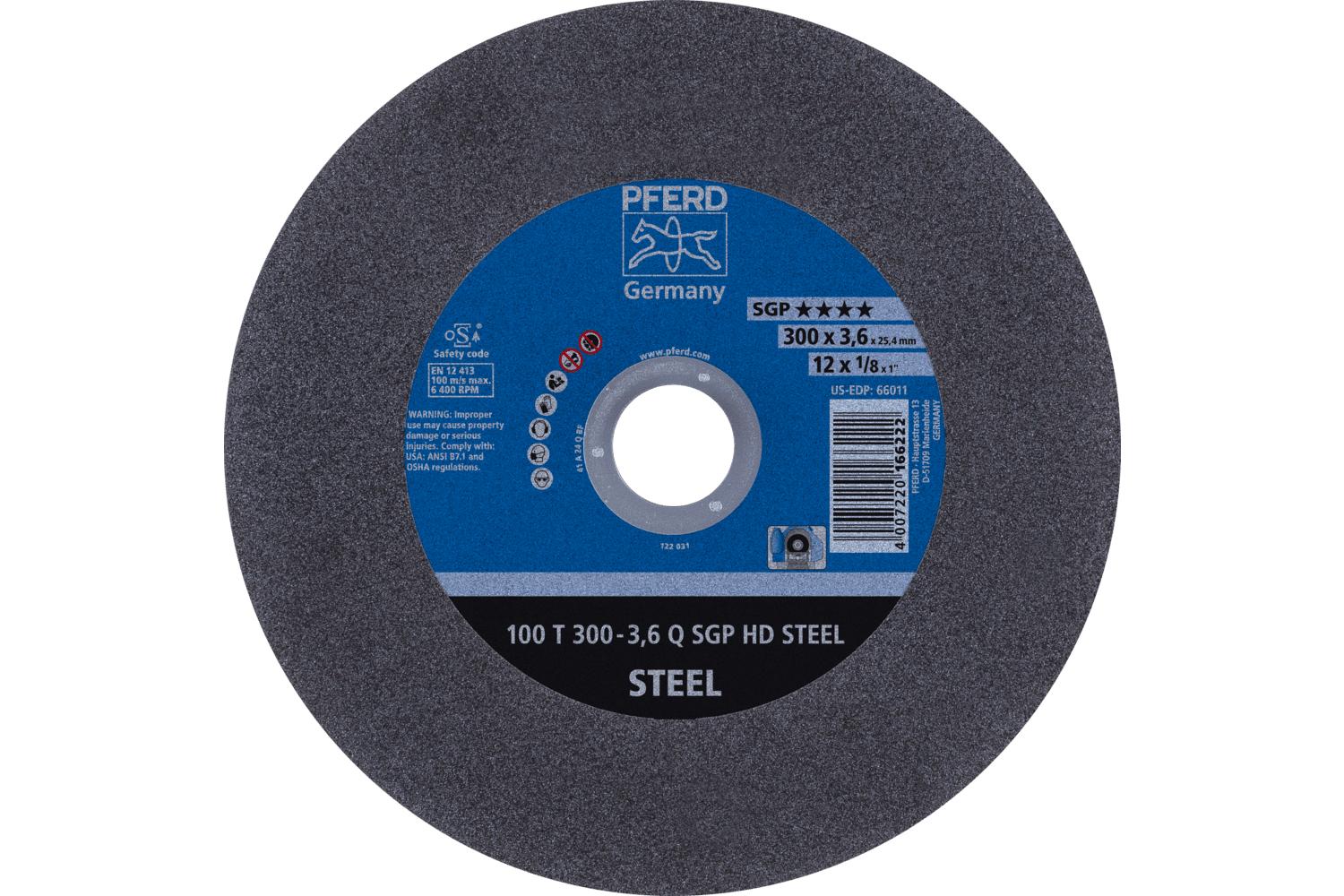 12 X 1/8 X 1 A24SG CUT-OFF WHEEL