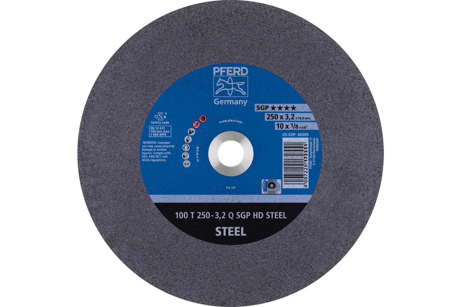 10 X 1/8 X 5/8 A24SG CUT-OFF WHEEL