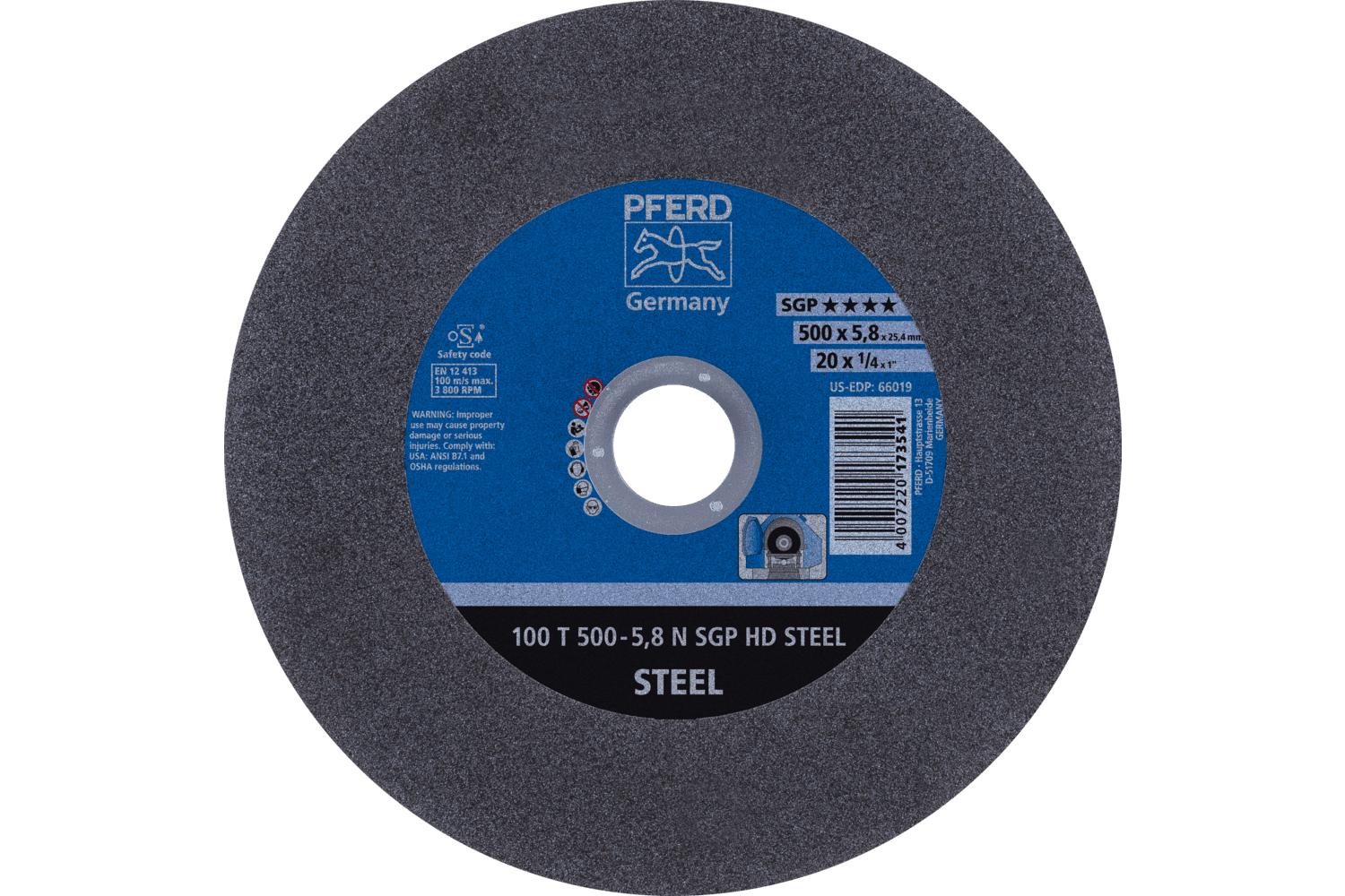 20 X 1/4 X 1 A24SG CUT-OFF WHEEL STEEL
