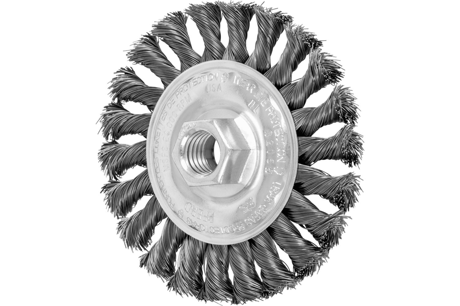 4IN FULL CABLE MINI KNT WHEEL .014