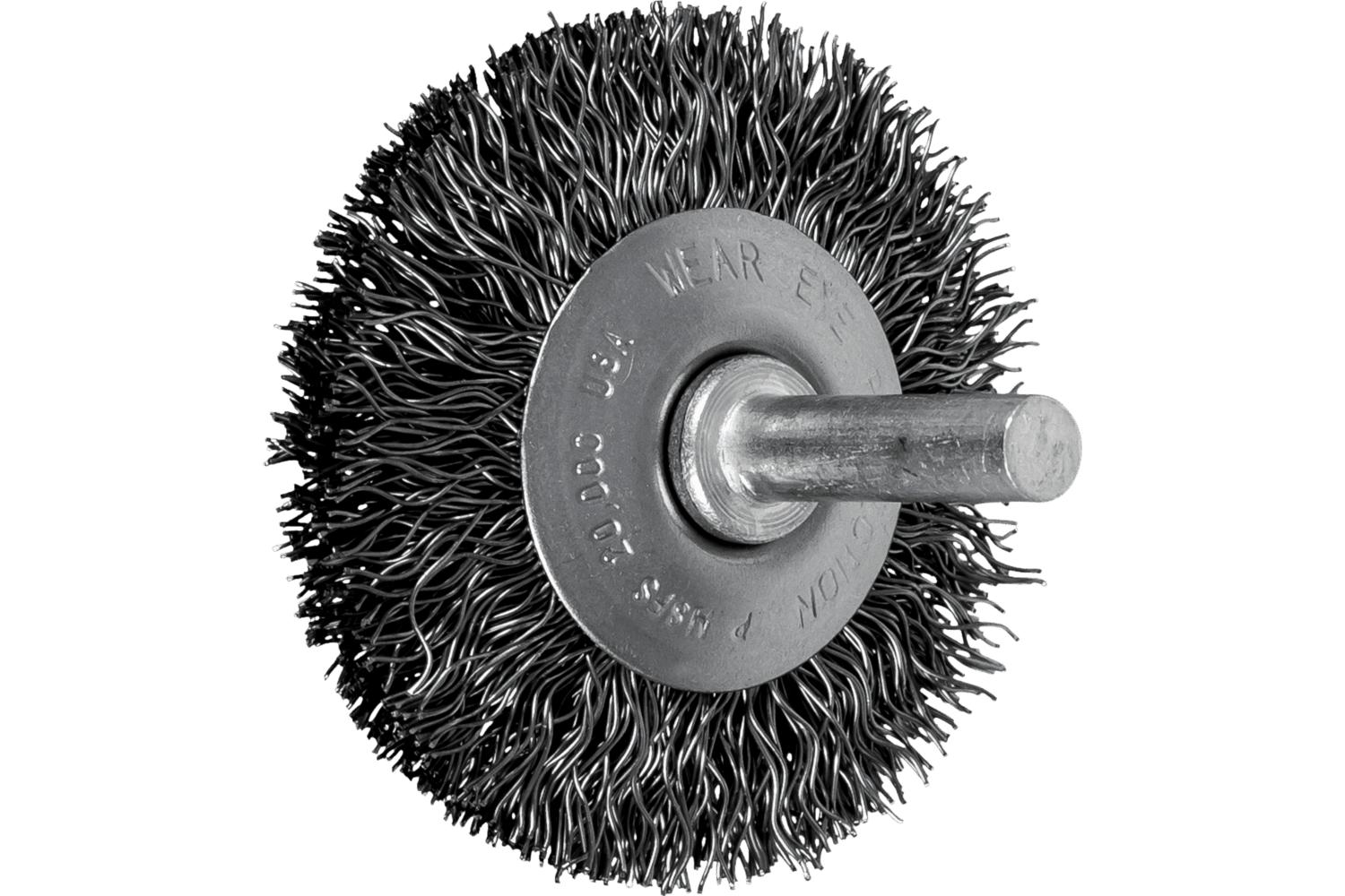 2IN MTD FLARED CUP BRUSH .014 CS 1/4IN S