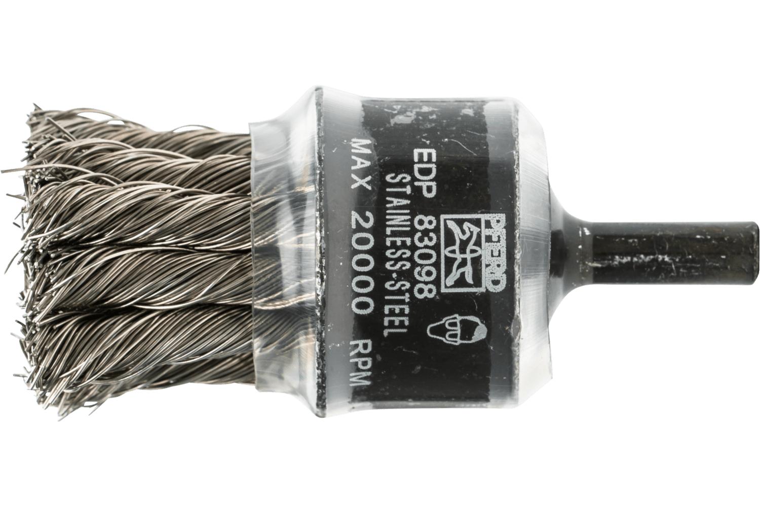 BRUSH END KNT BRSH CTD FLRD