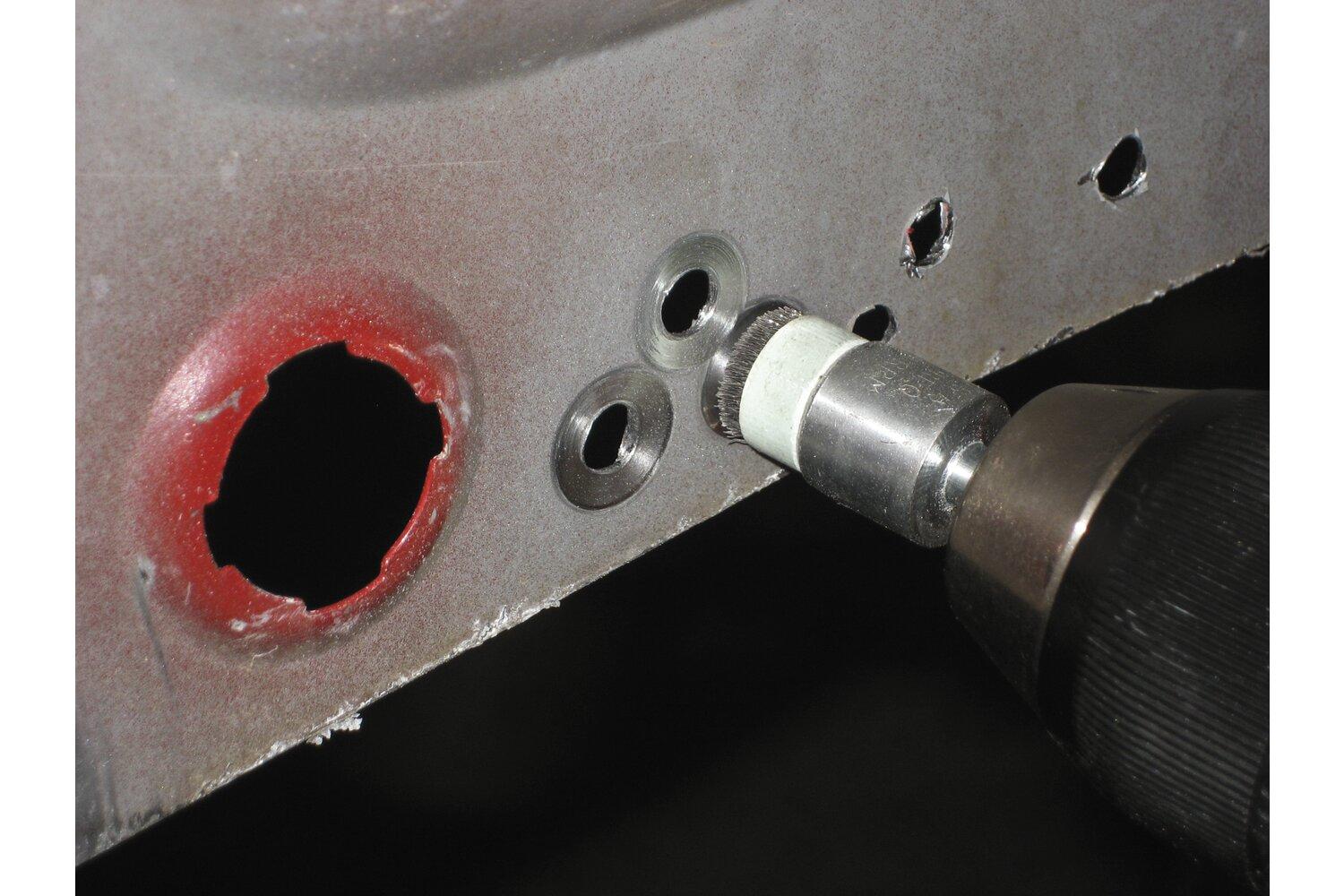 1/2 PILOT END BRUSH 1/4 .004 SS