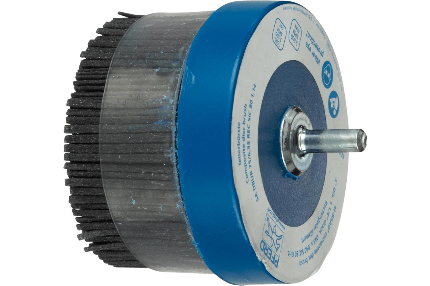 3 X 1/4 SHANK MTD M-BRAD CUP BRUSH