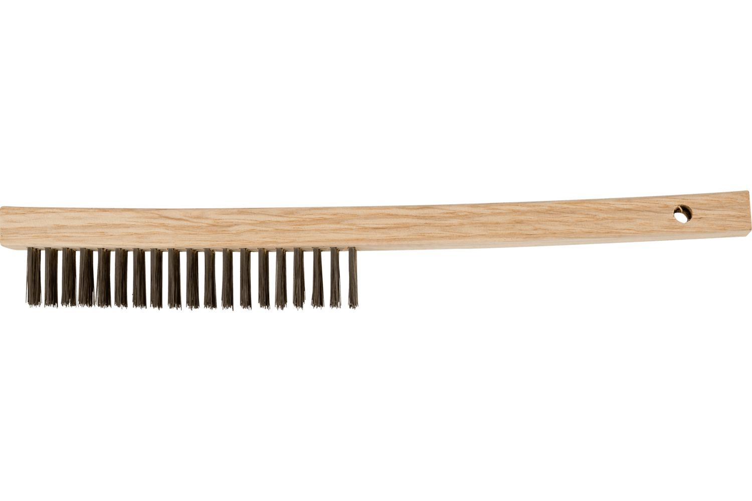 CURVED HANDLE SCRATCH BRUSH ECONOMY3X19
