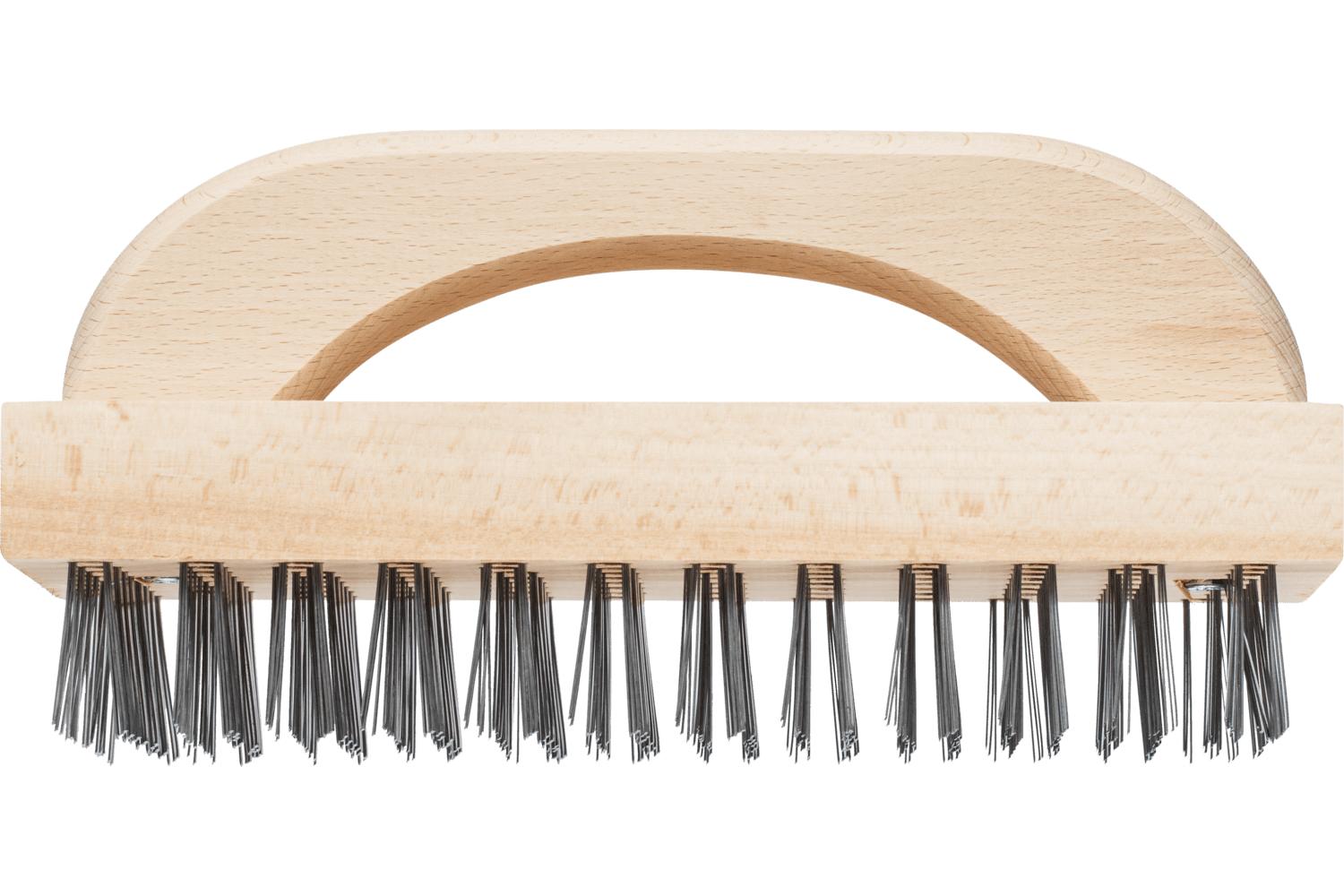 BRUSH FLT WIRE BLOCK STR BCK 8 X 12 ROW