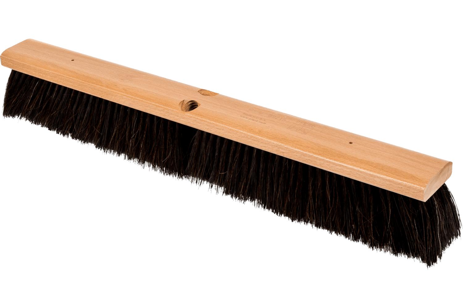 24IN FINE SWEEP FLOOR BRUSH HORSEHAIR-NY